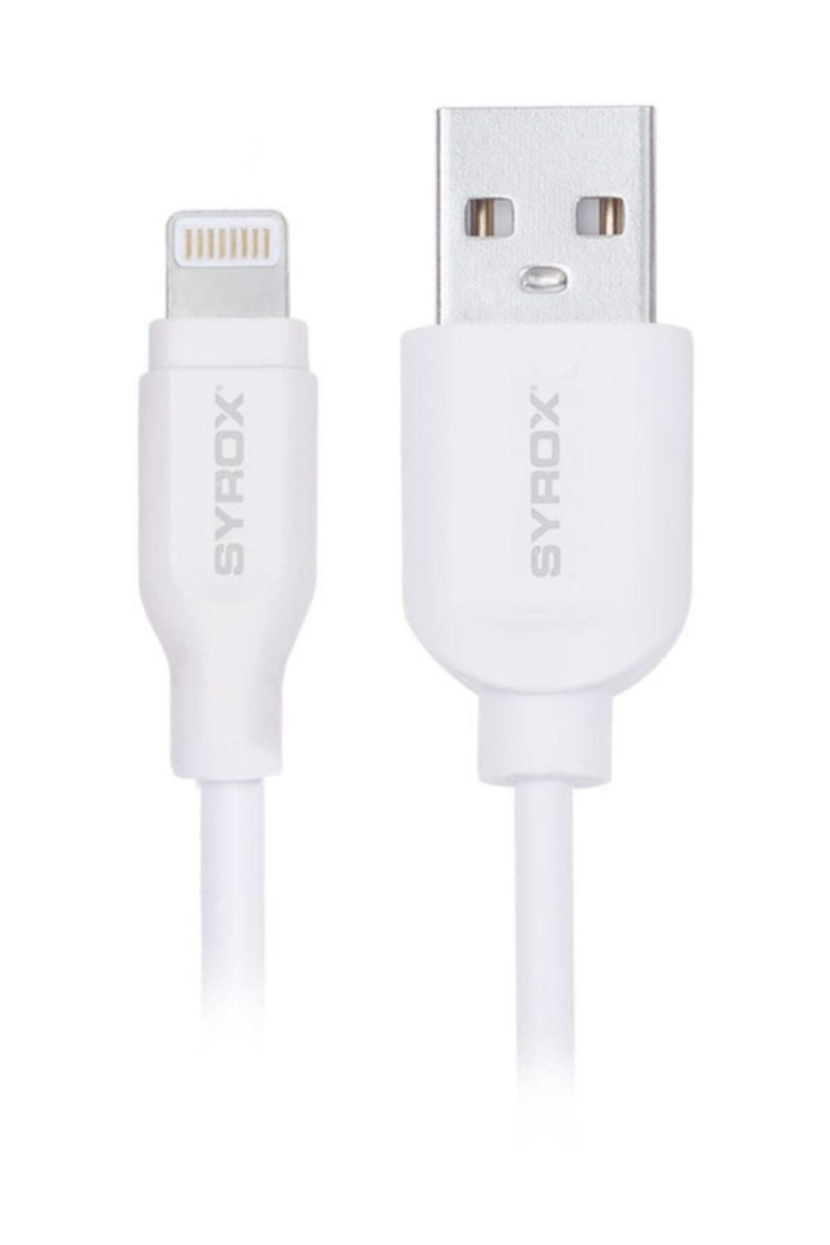 Syrox Iphone 5,6,7,8,x Uyumlu Şarj Ve Data Kablosu