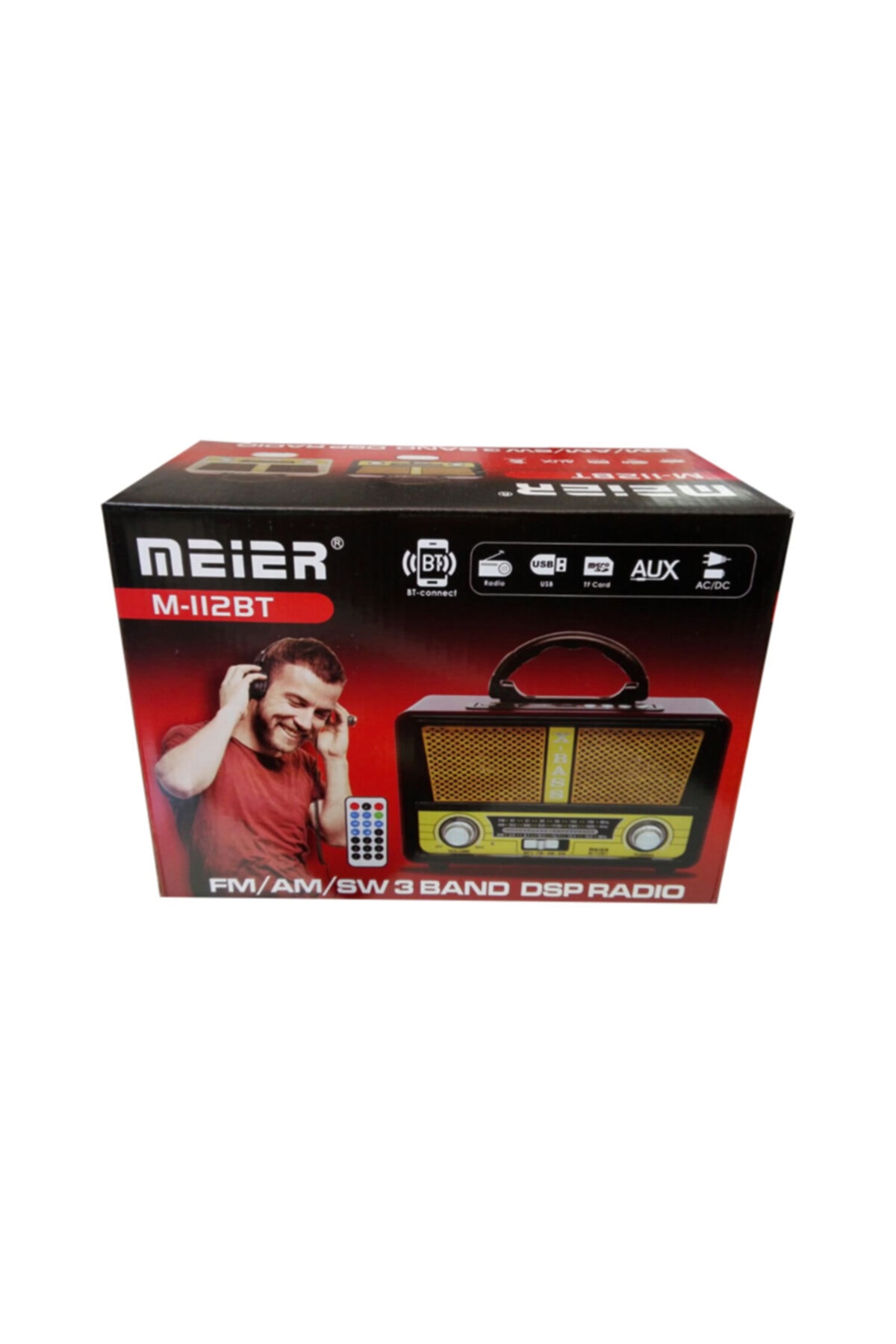 Semgiller Meier M-112bt Usb/sd/mp3/bluetooth Şarjlı Nostaljik Radyo