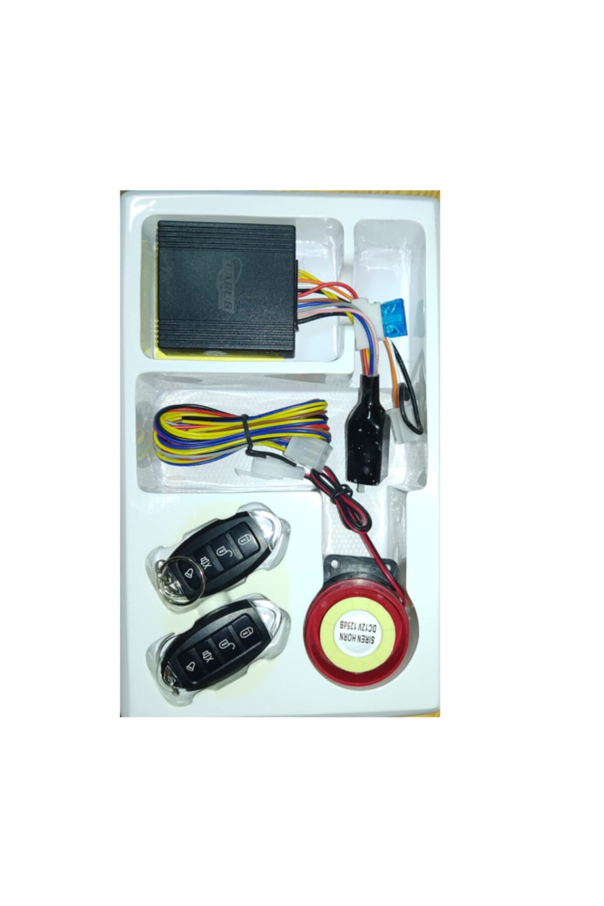 Carub Model 3609 Motosiklet Alarm Çift Kumanda