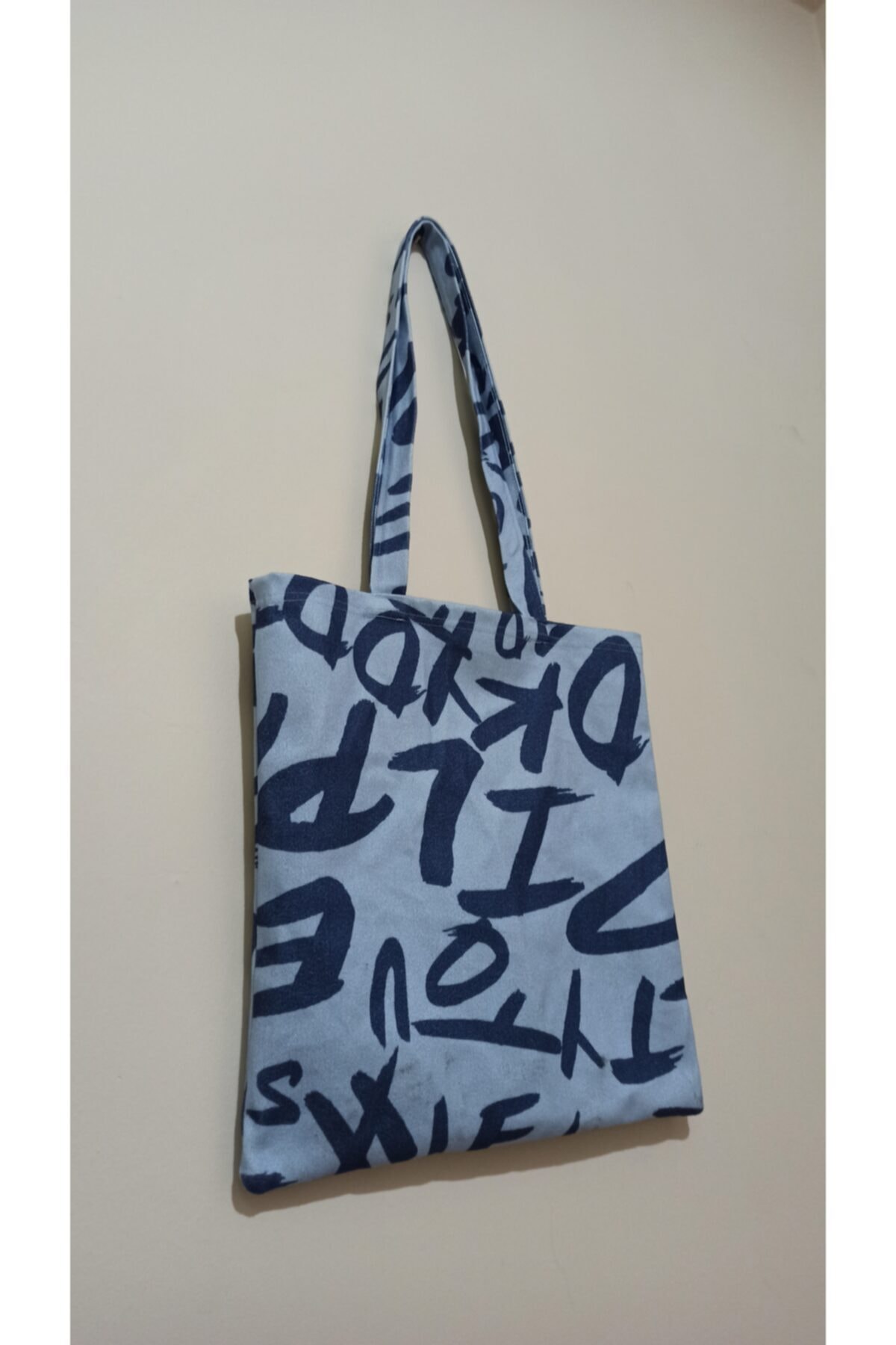 ASOS Özel Tasarım Desenli Bez Çanta