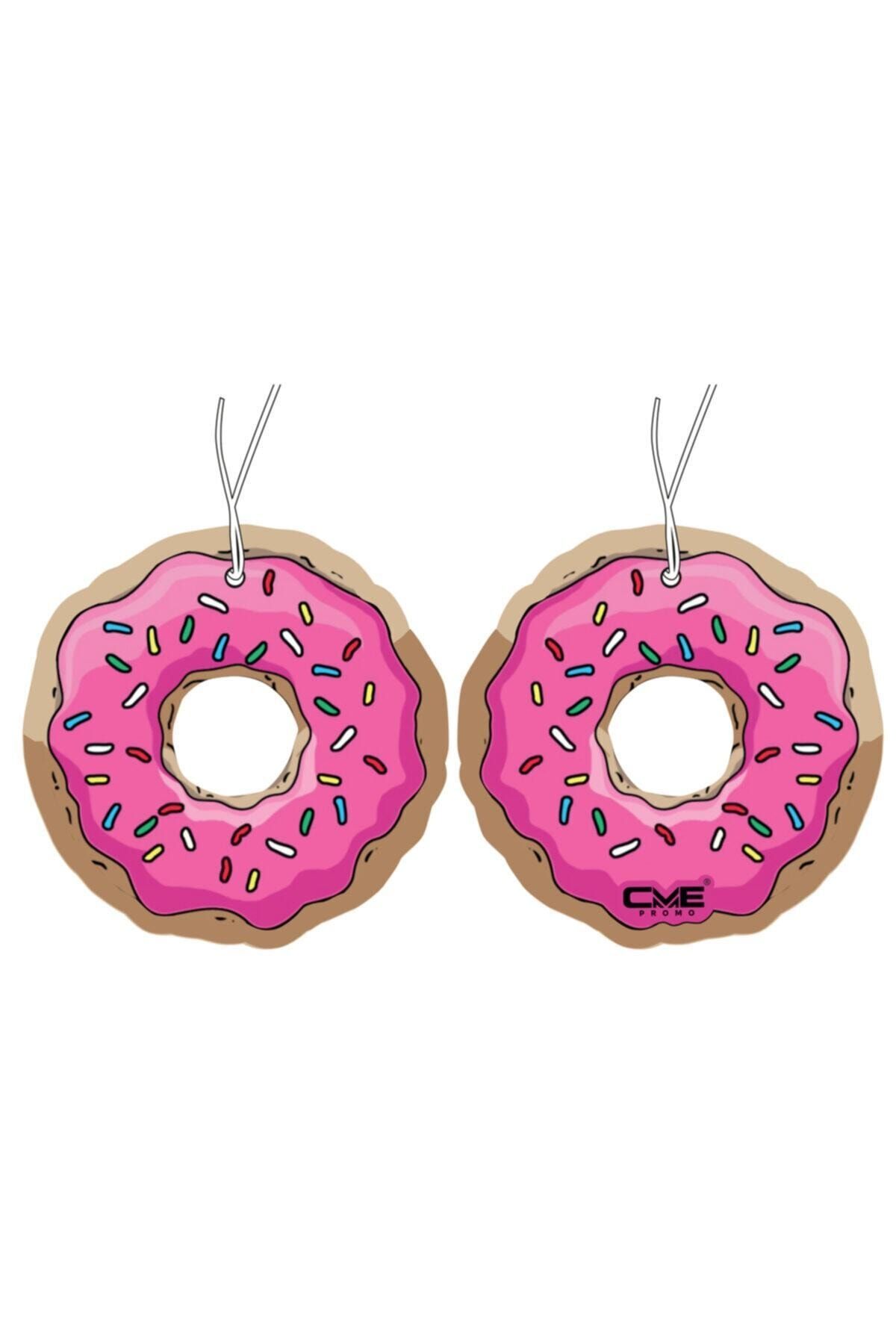 CME Donut Tasarımlı Sevimli Dekoratif Araç Içi Aksesuarı & Araç Kokusu