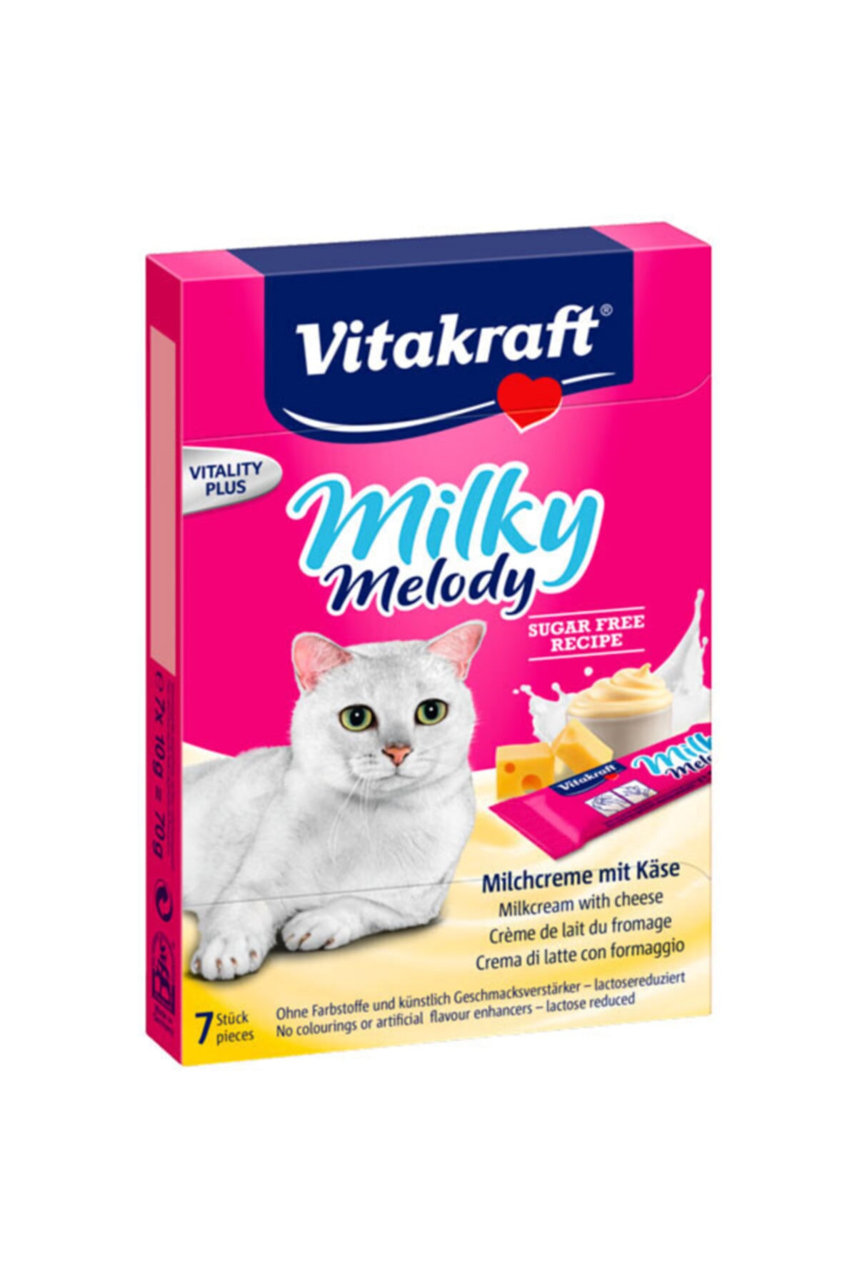 Vitakraft Kedi Sıvı Ödül Peynirli 70 gr 11