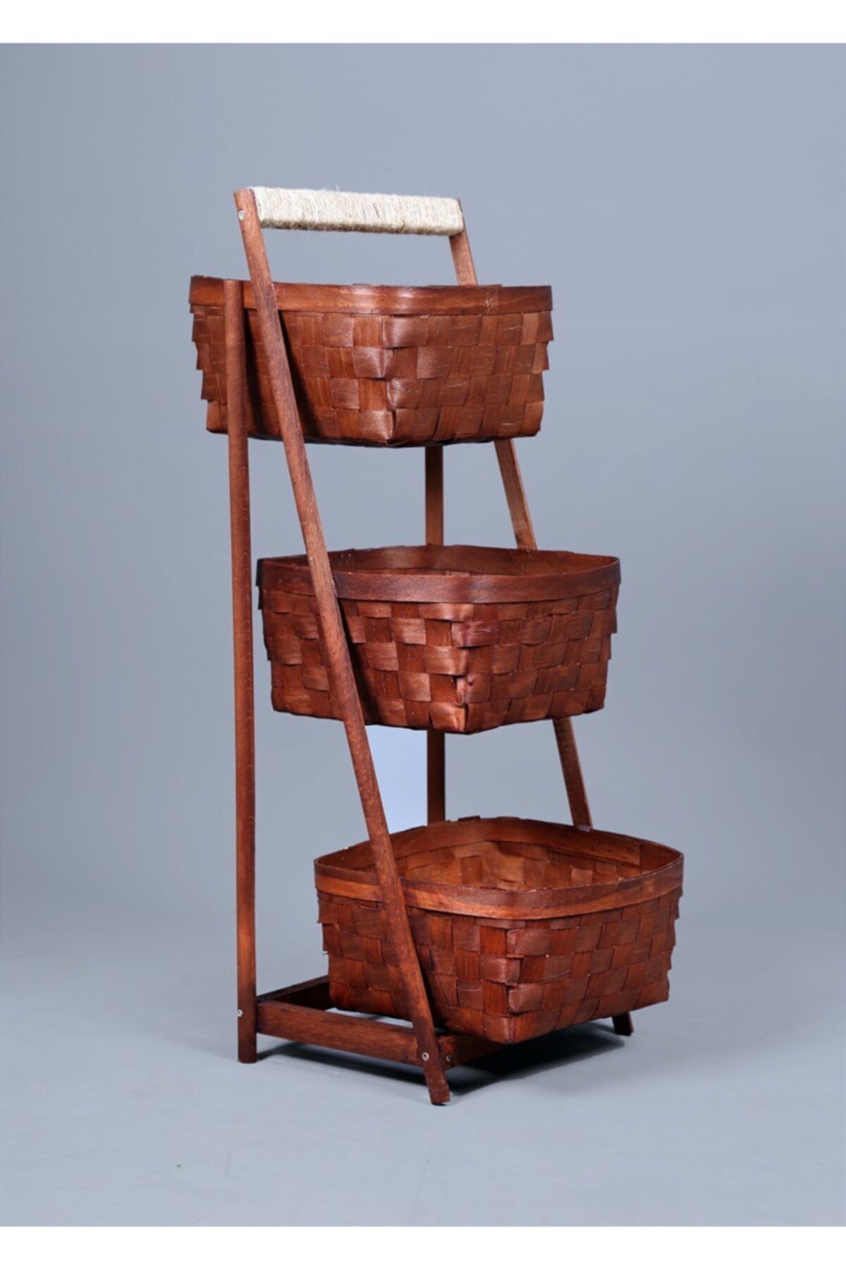 BRN STORE 3 Katlı Merdiven Model Patates Soğan Sepeti