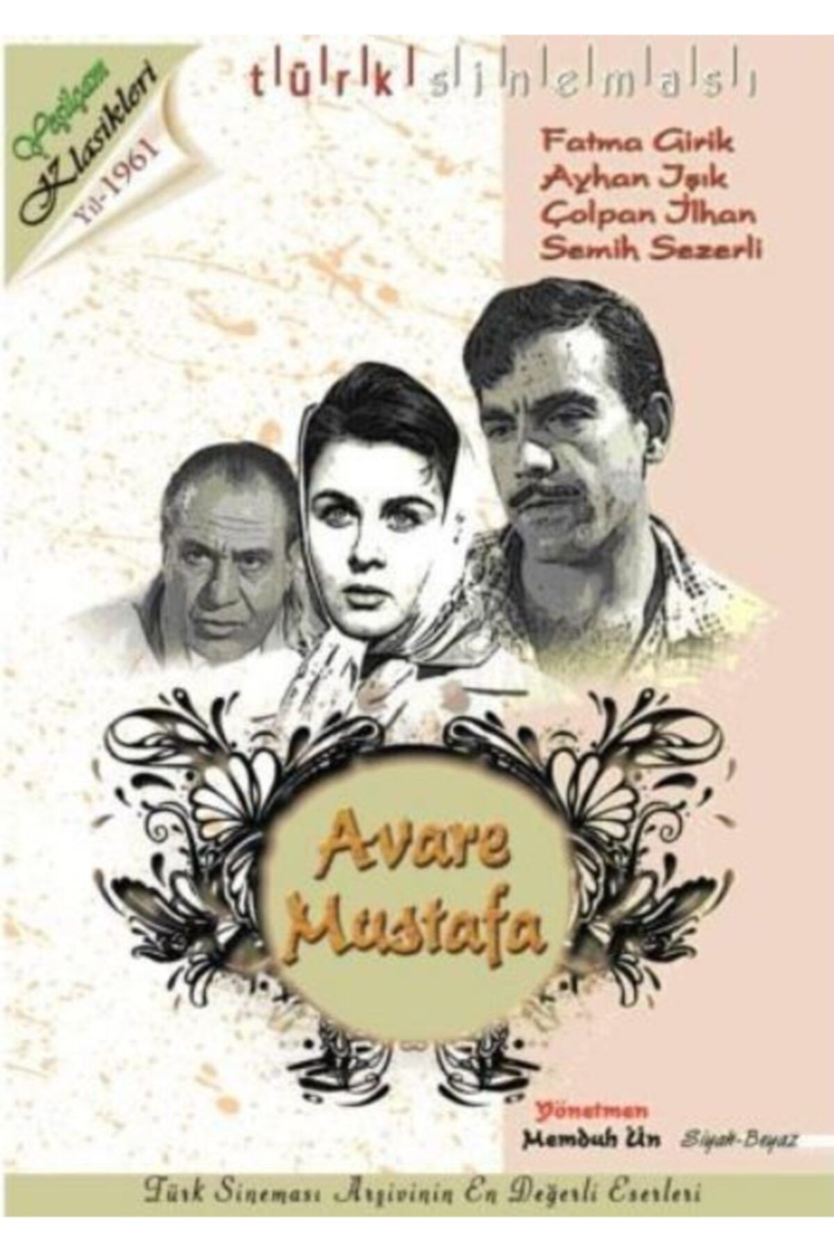 Fanatik Avare Mustafa 1961 ( Siyah Beyaz ) Dvd