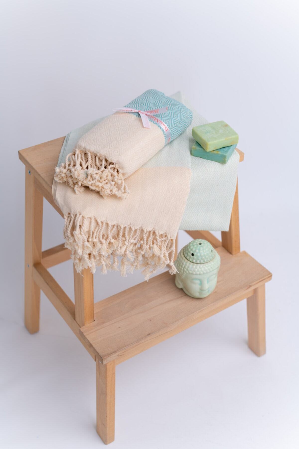 Questo Casa Pamuk Peştemal Hamam Havlusu Plaj ve Banyo Havlusu Hafif Yumuşak ve Emici, 90x180 cm