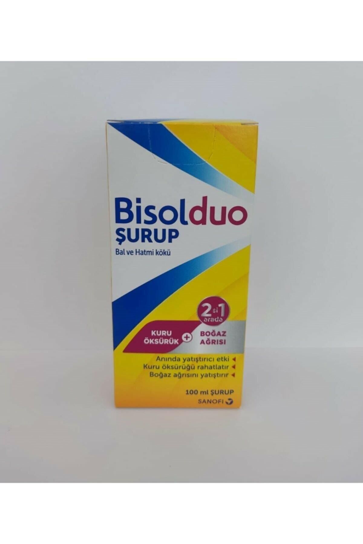 SANOFİ Bisolduo Bal Ve Hatmi Kökü Kuru Öksürük Şuruby 100 ml