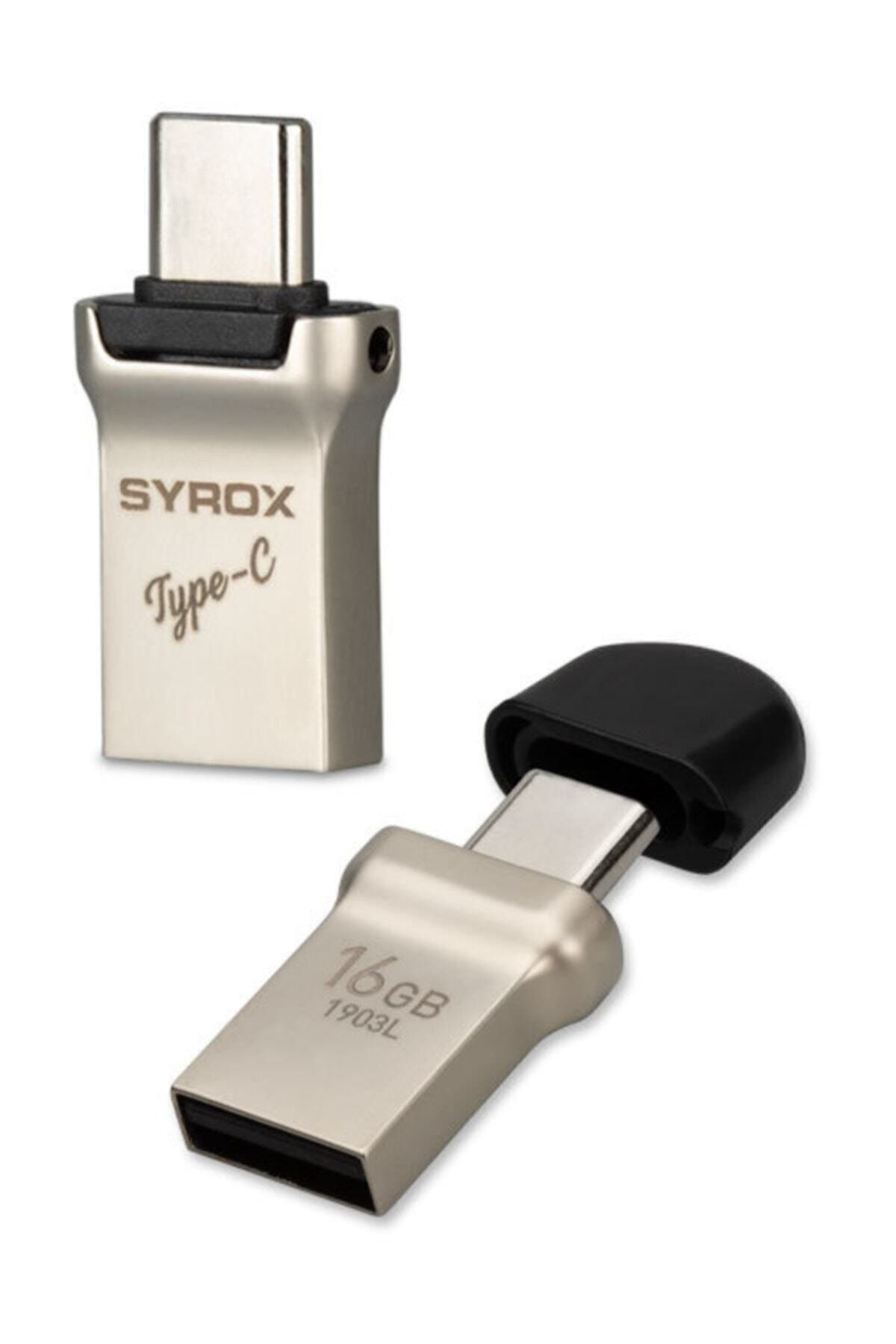Syrox 16gb Type-c Usb Usb Otg Flash Bellek Utc16