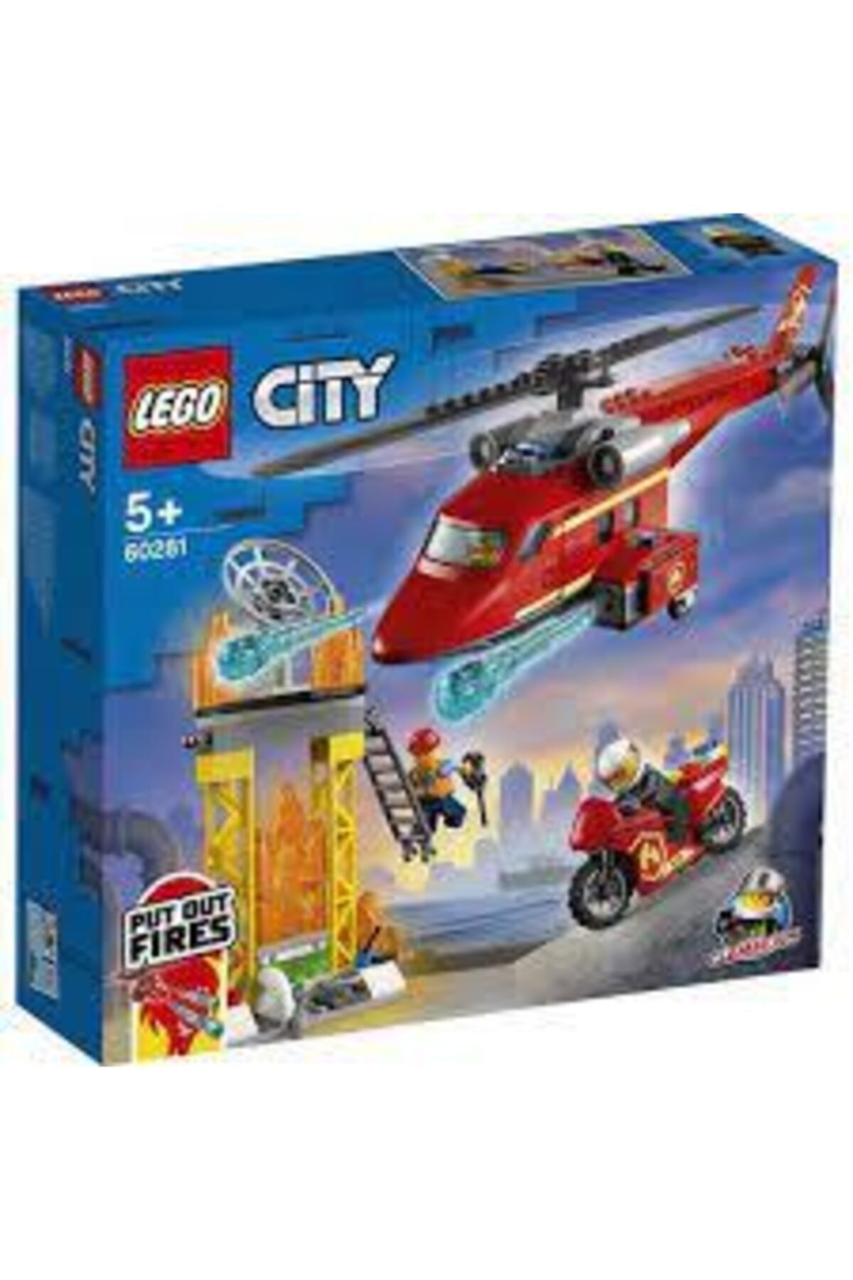 Sunman Lego City Itfaiye Kurtarma Helikopteri 60281