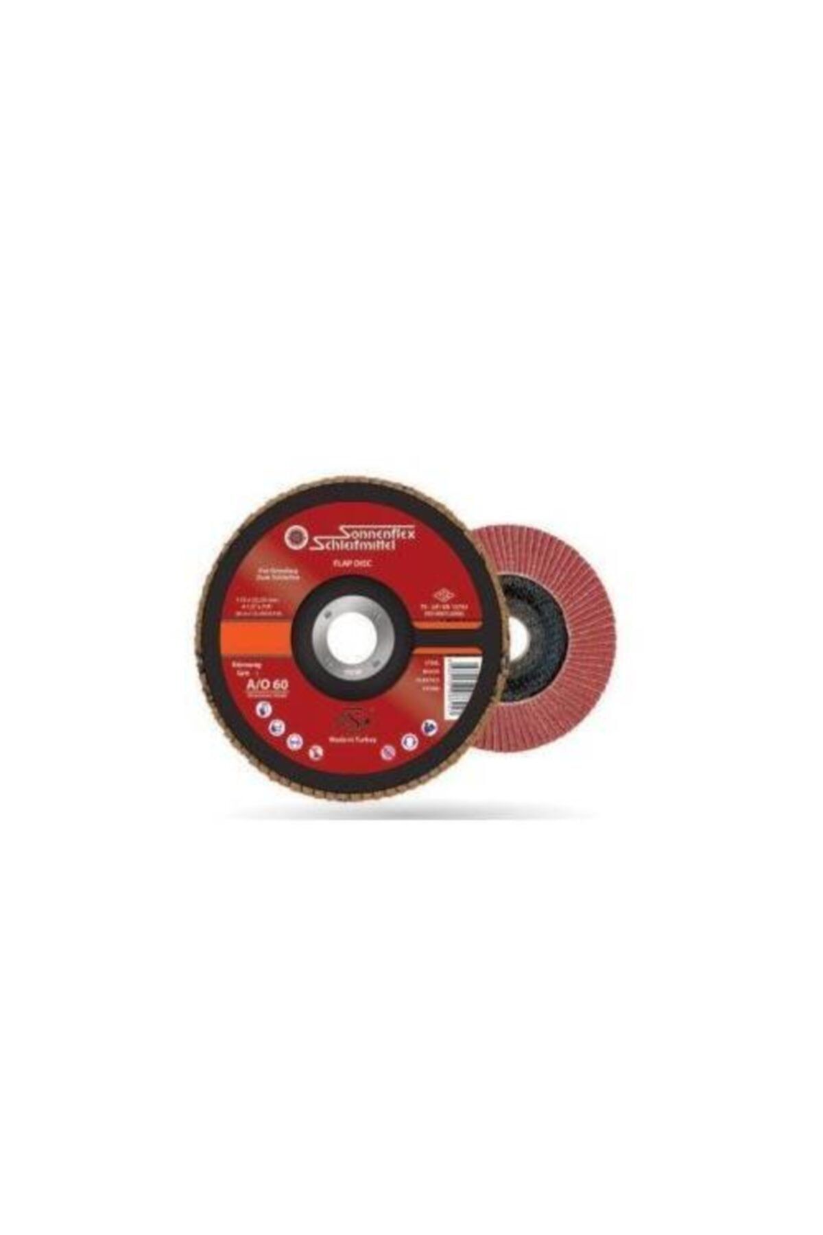 SONNENFLEX Flap Metal Zımpara Disk 115x22,23 Nk 40 5-adet