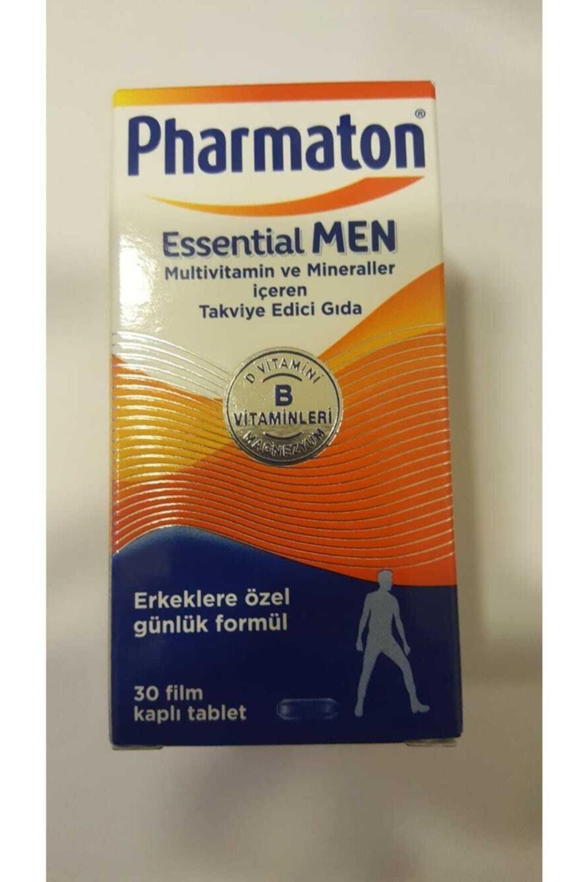 Pharmaton Essential Men Multivitamin ve Mineraller İçeren Takviye Edici Gıda 30 Kapsül