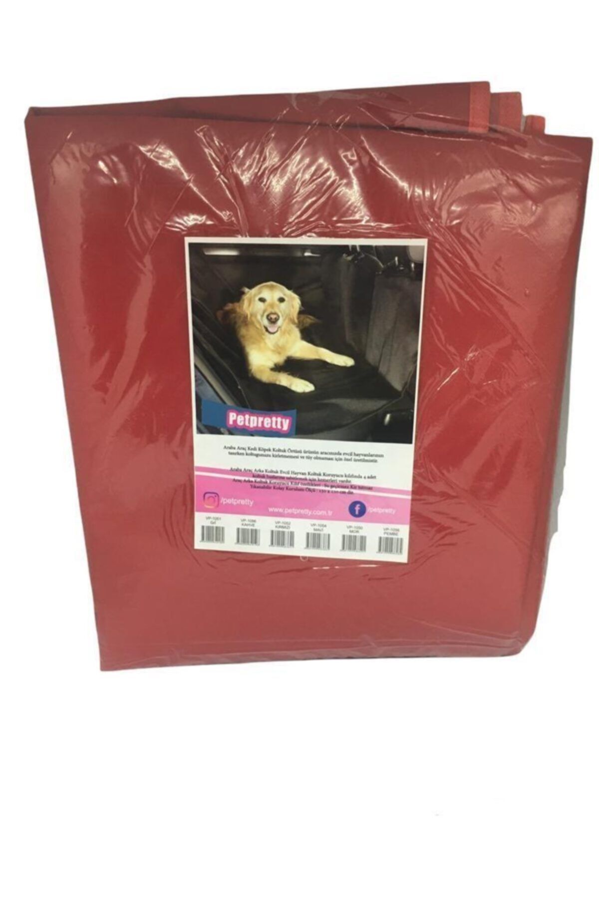 Pet Pretty Evcil Hayvan Araba Koltuk Örtüsü 150x120