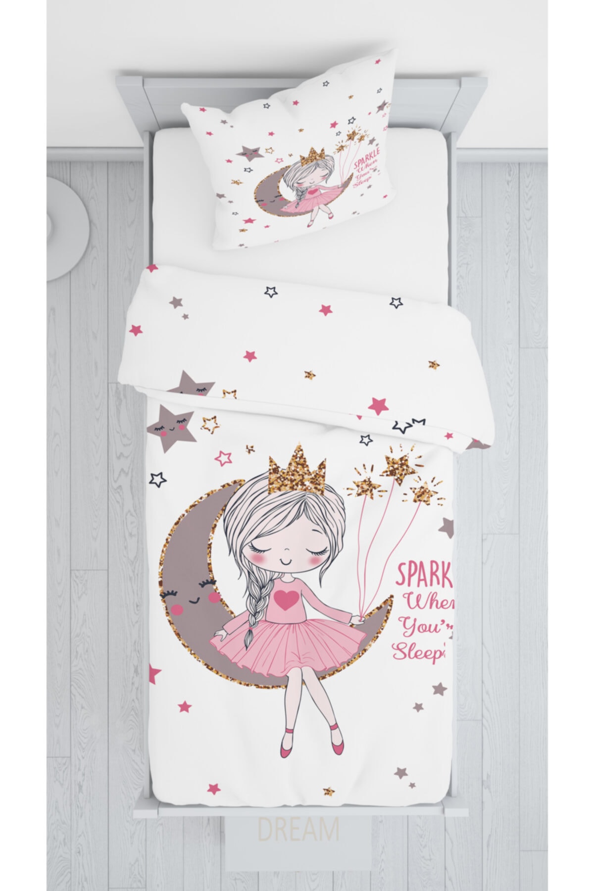 Consept Home Ayda Oturan Kız Yatak Örtüsü Takımı