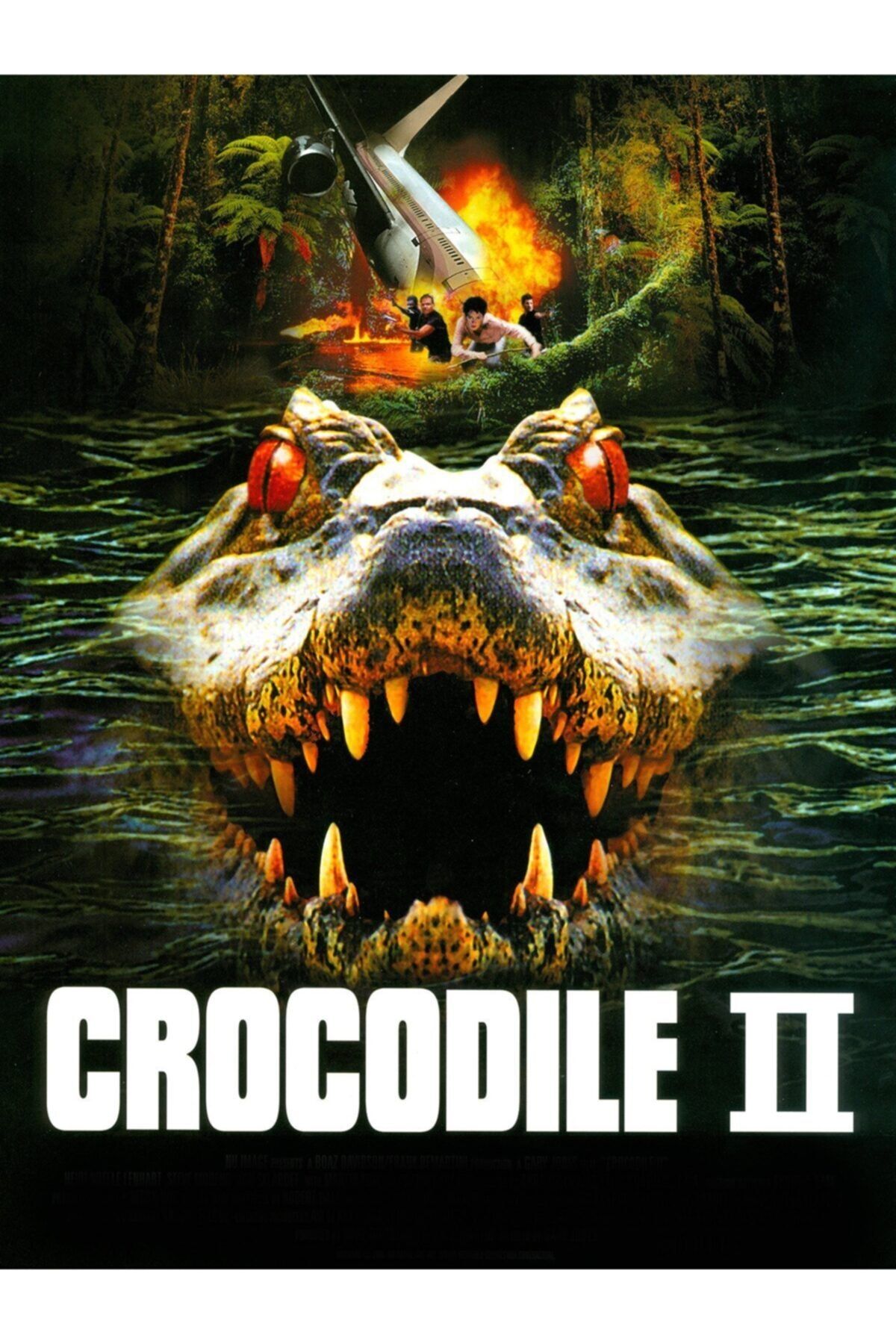 Fanatik Timsah 2 ( Crocodile 2: Death Roll ) Dvd