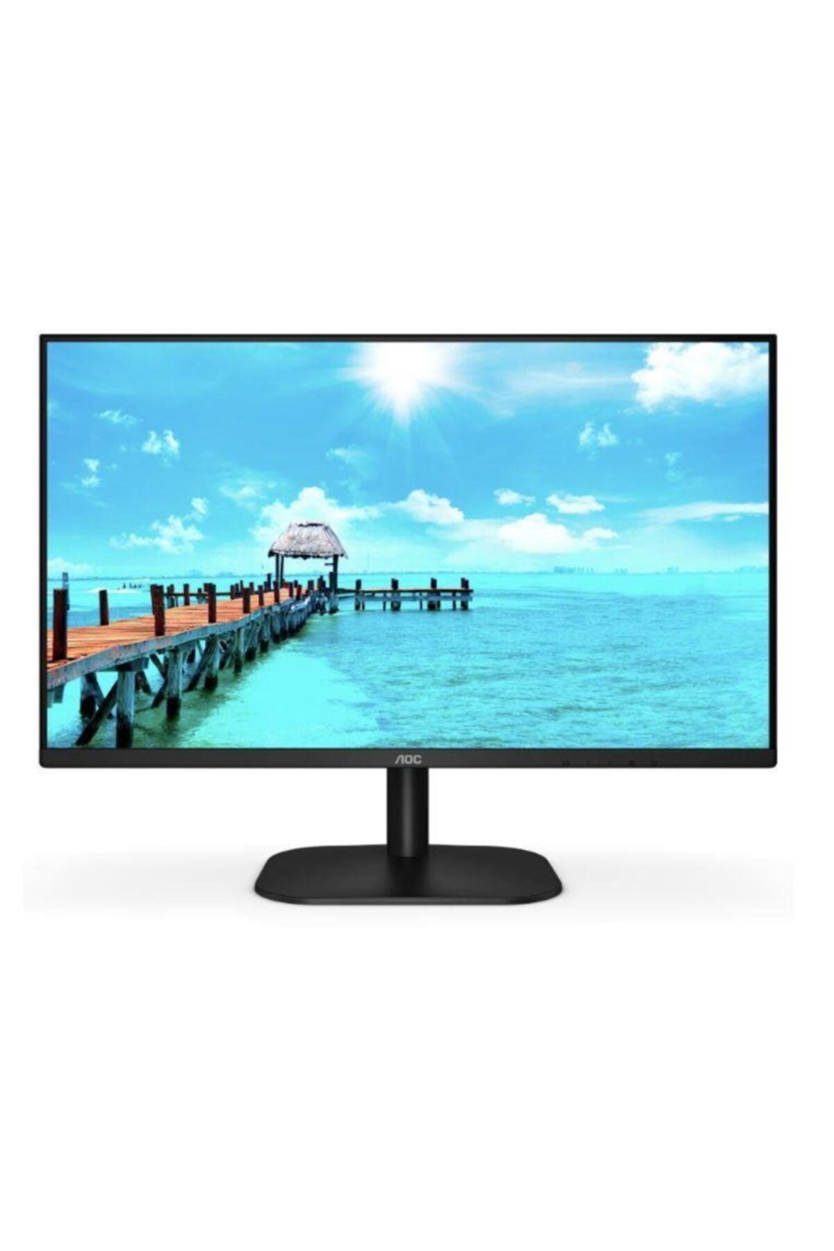 Aoc 27 27b2h/eu Ips 4ms 75mhz 1xvga 1xhdmı Fhd 1920x1080 Çerçevesiz Vesa Siyah