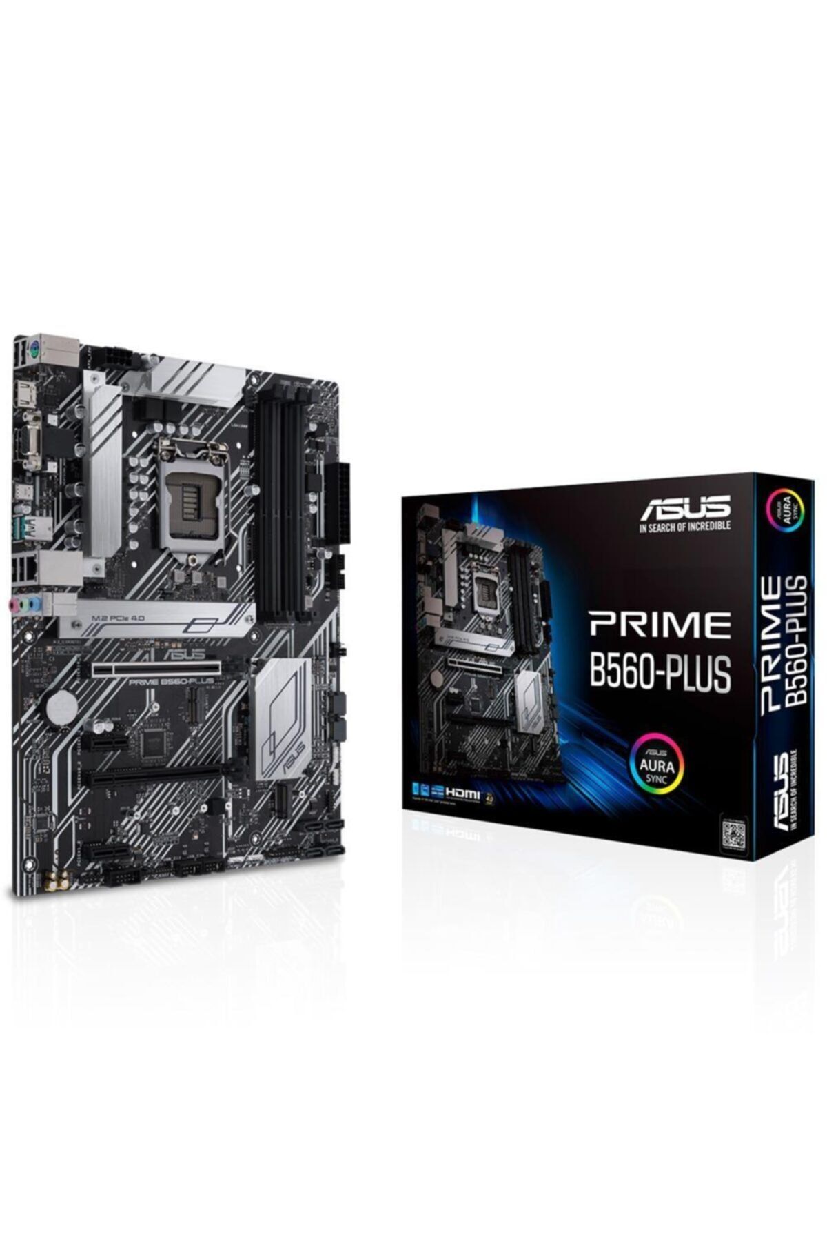 ASUS Prıme B560-plus Ddr4 4600mhz 1xvga 1xhdmı 1xdp 2xm.2 Usb 3.2 Type-c Atx 1200p