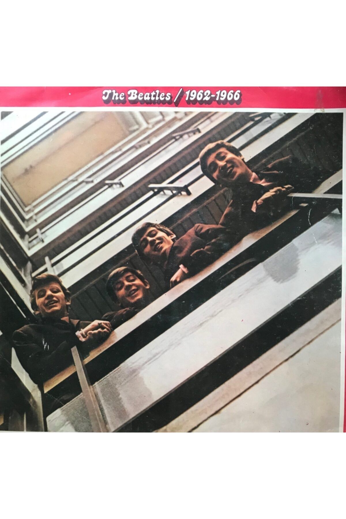 mazi plak The Beatles - 1962-1966 / Kırmızı Tek Plak Orijinal Dönem Baskı 33'lük Plak