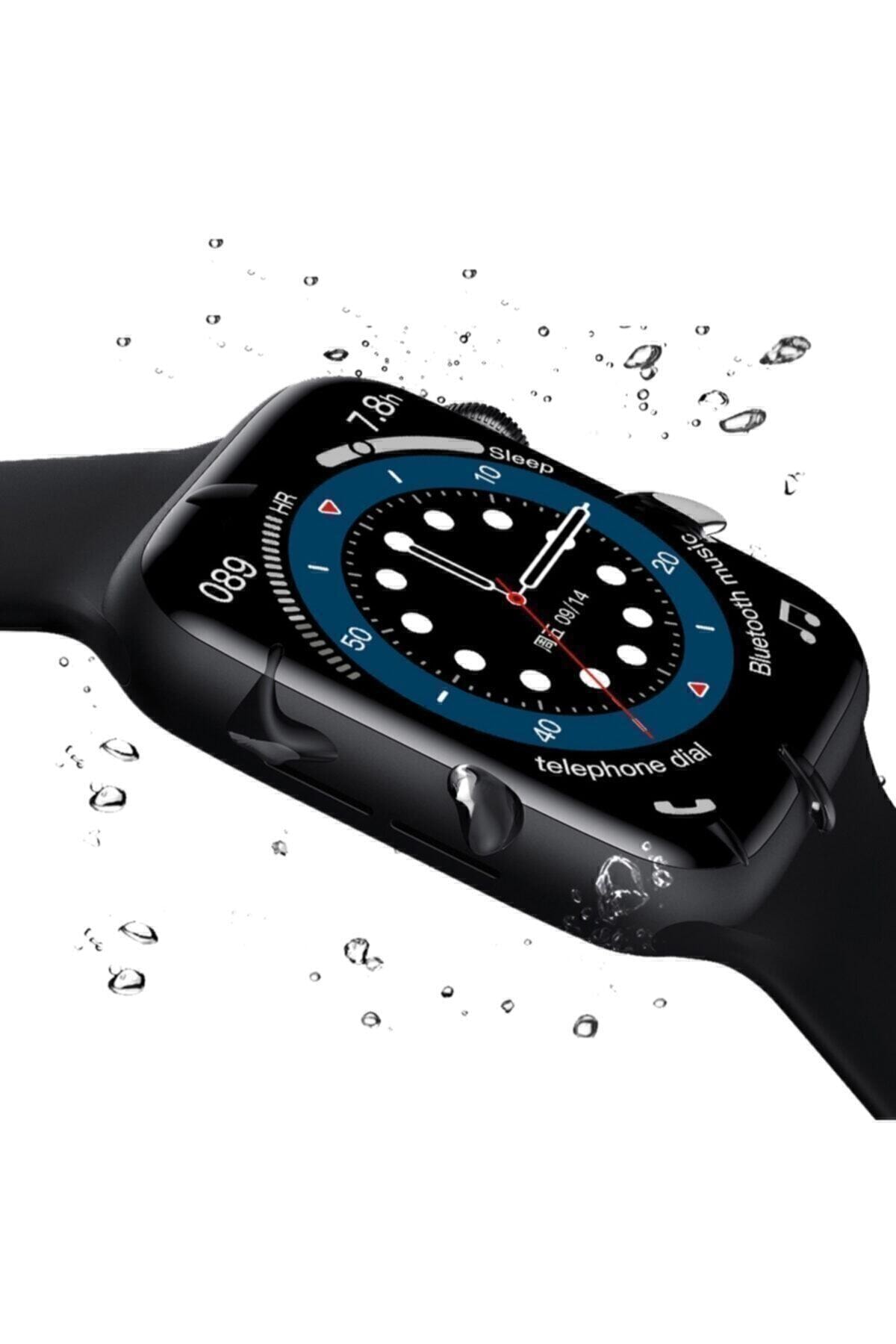 SmartWatch Watch 6 Pro Akıllı Saat Smart Watch Ateş Ve Nabız Ölçer Çok Fonksiyonlu Ios Ve Android Uyumlu