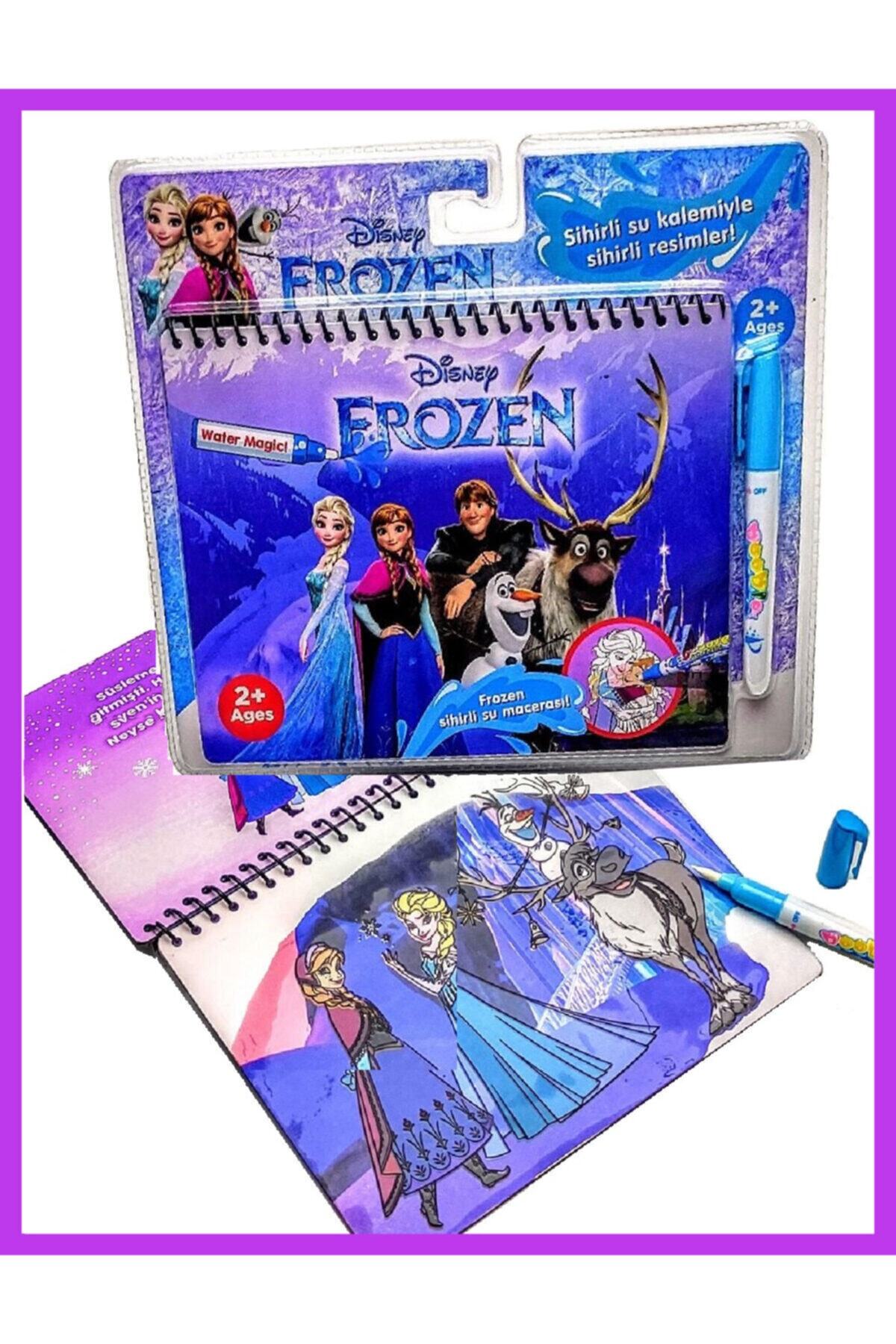 Schmülzer Büyük Boy 5 Sayfa Frozen Lisanslı Sihirli Boyama Kitabı / Magic Water Boya Kitabı