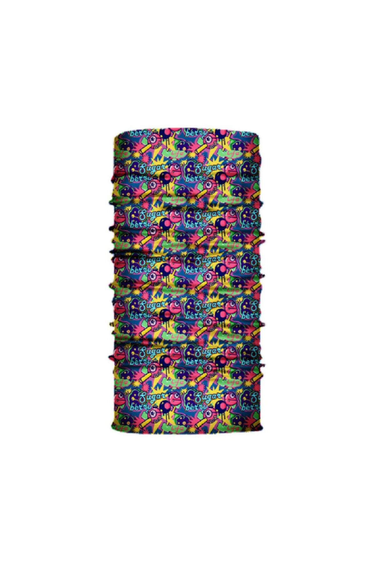 Knmaster Riddle Bisiklet Motosiklet Çok Amaçlı Buff Bandana Boyunluk Saç Bandı