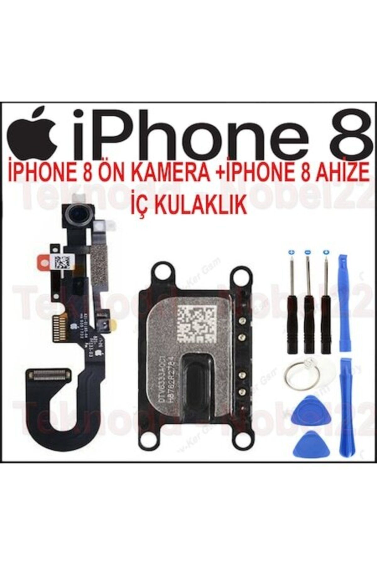 Sentech Iphone 8 Ön Kamera Sensör Flex+ Iphone 8 Ahize Iç Kulaklık+tamir