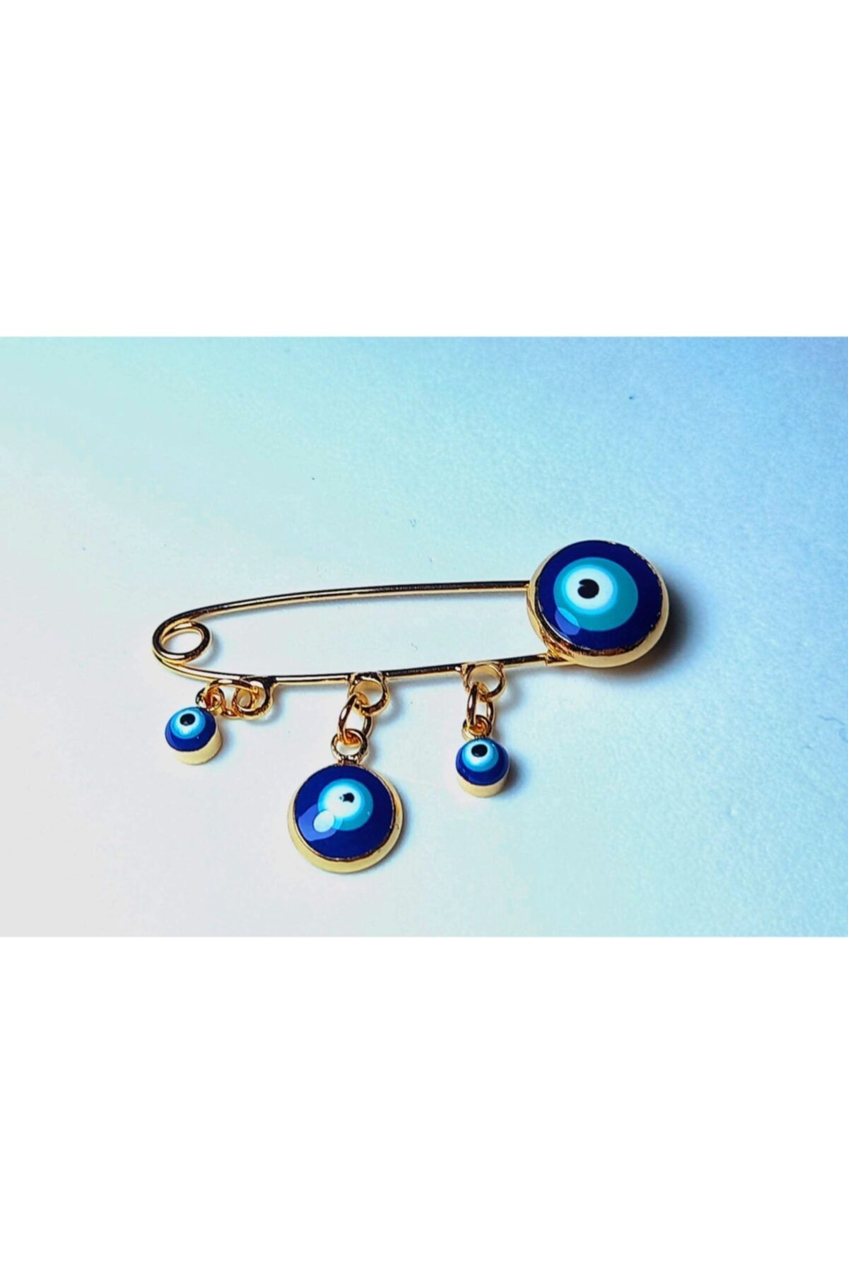 YSX JEWELRY Celik Nazar Boncuklu Cengel Igne