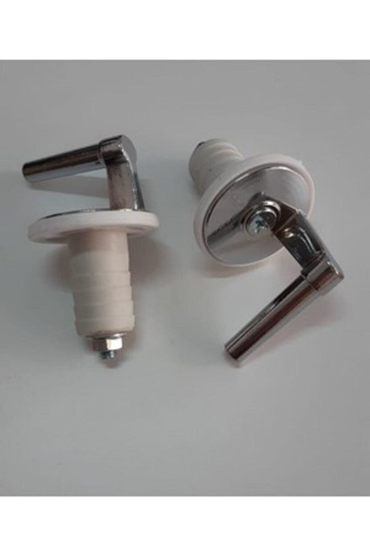 ASY Yapı Cansu Metal Üstten Sıkma Klozet Kapak Vidası Universal