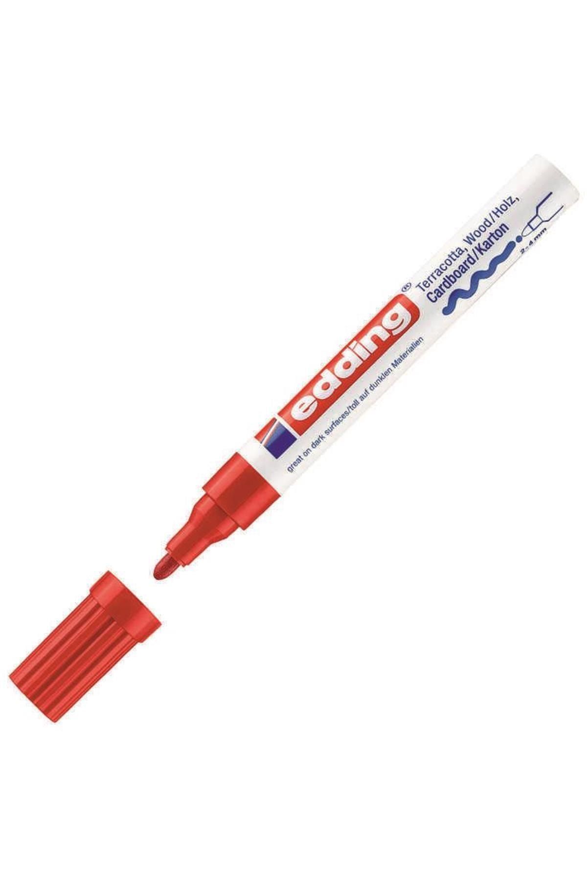 Edding E4040 Kırmızı Dekorasyon Marker