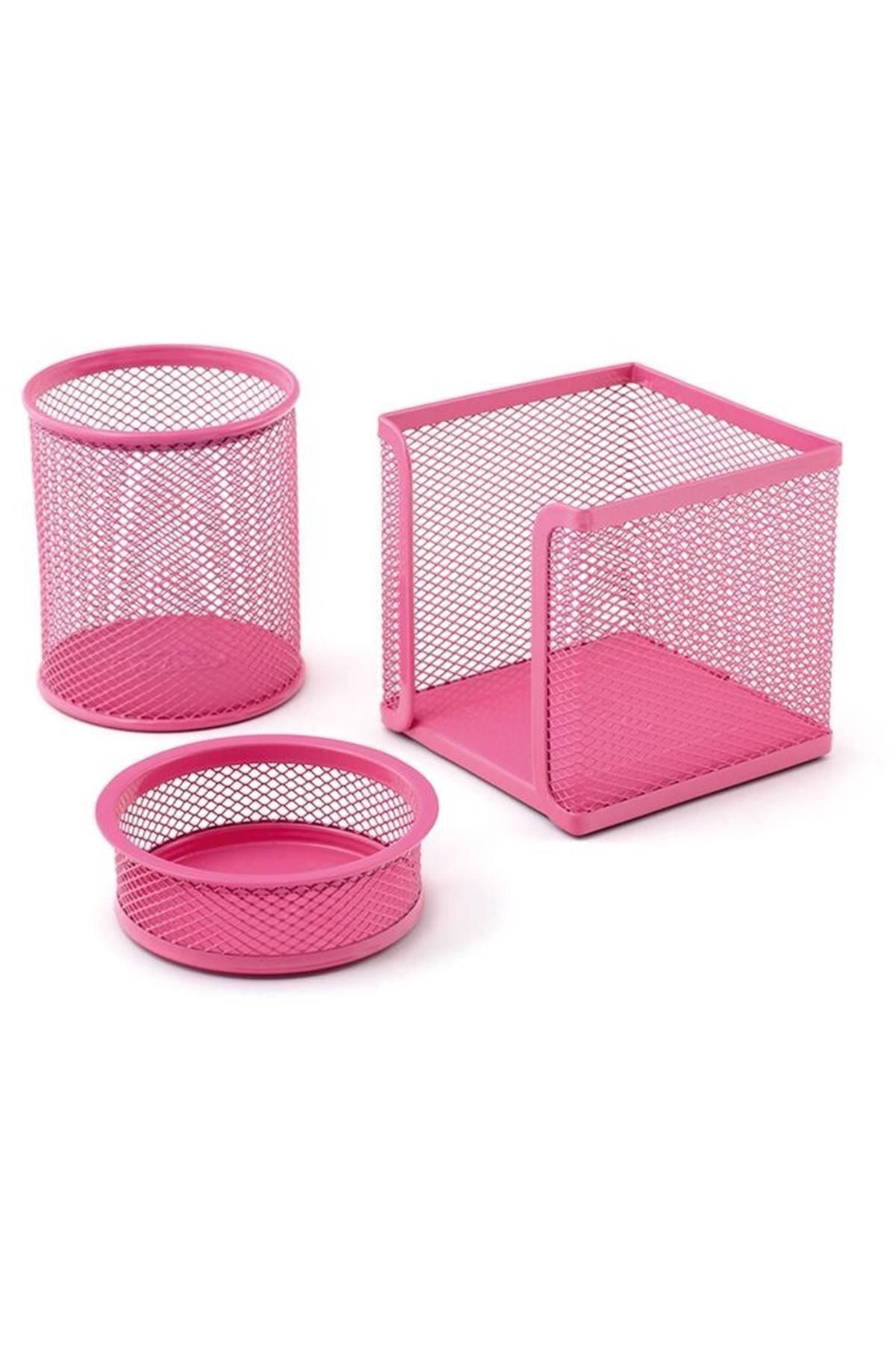 Mas MAS Mas 505 Perfore 3 Lü Masa Seti Pembe