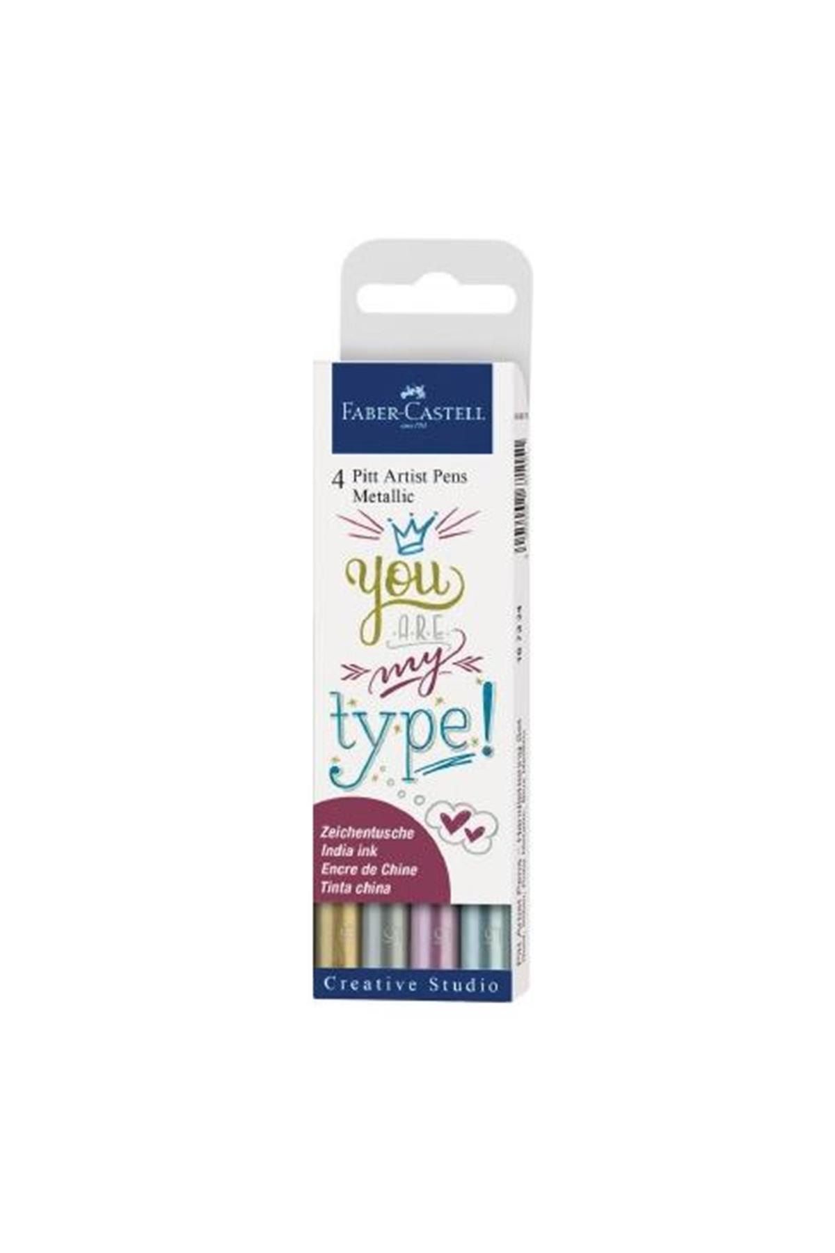 Faber Castell Pıtt Kaligrafi Seti 4 Lü Metalik 167304 Kategori: Ebru Seti