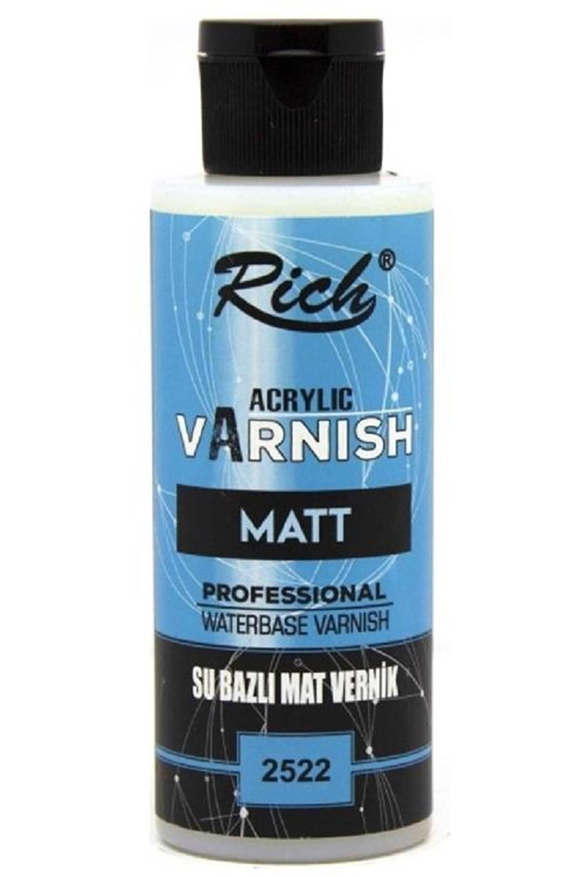 Rich : Su Bazlı Vernik 2522 Mat 120 cc