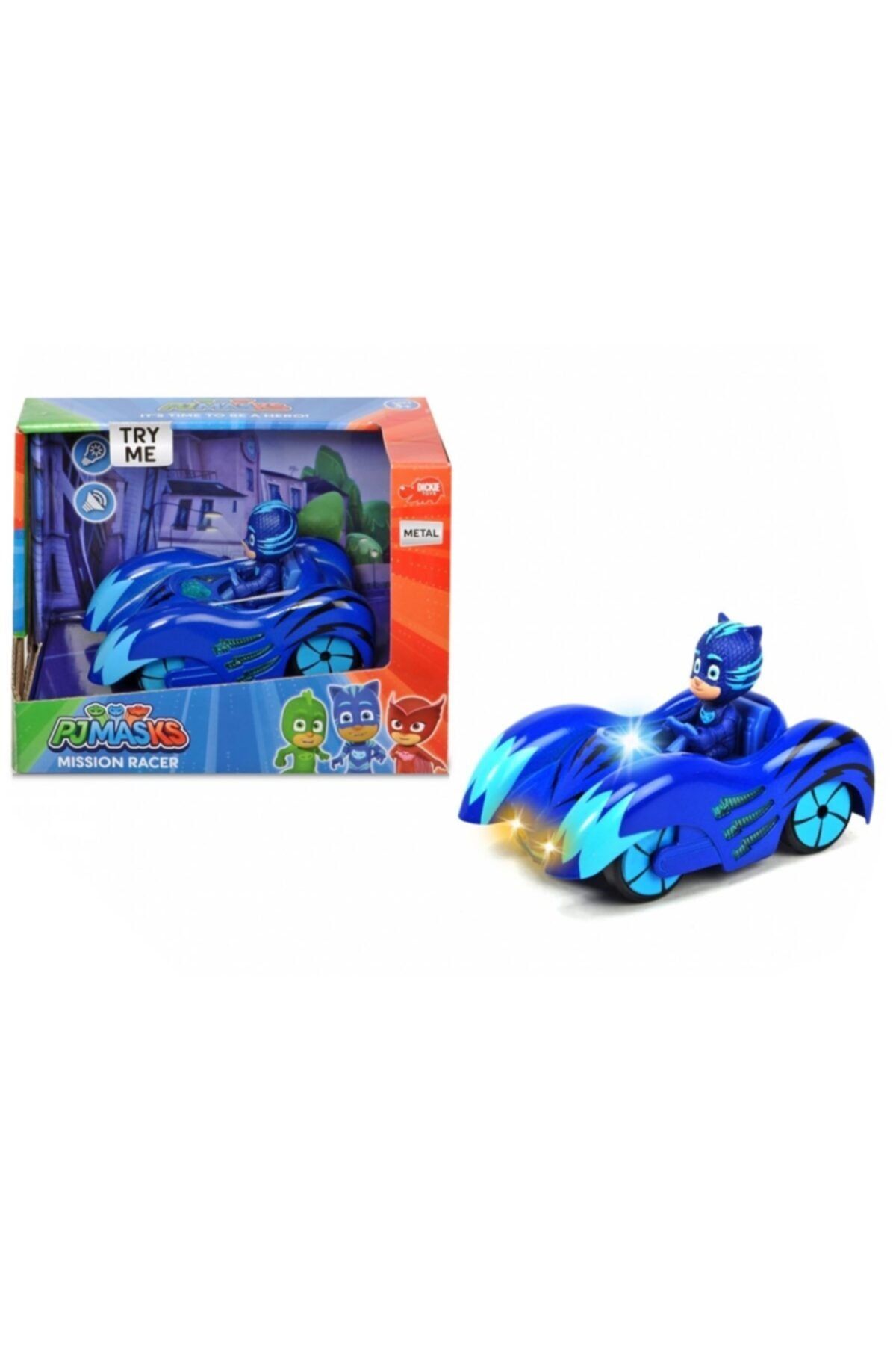 Oyuncakmatik Dickie Mission Racer Catboy Ve Metal Aracı