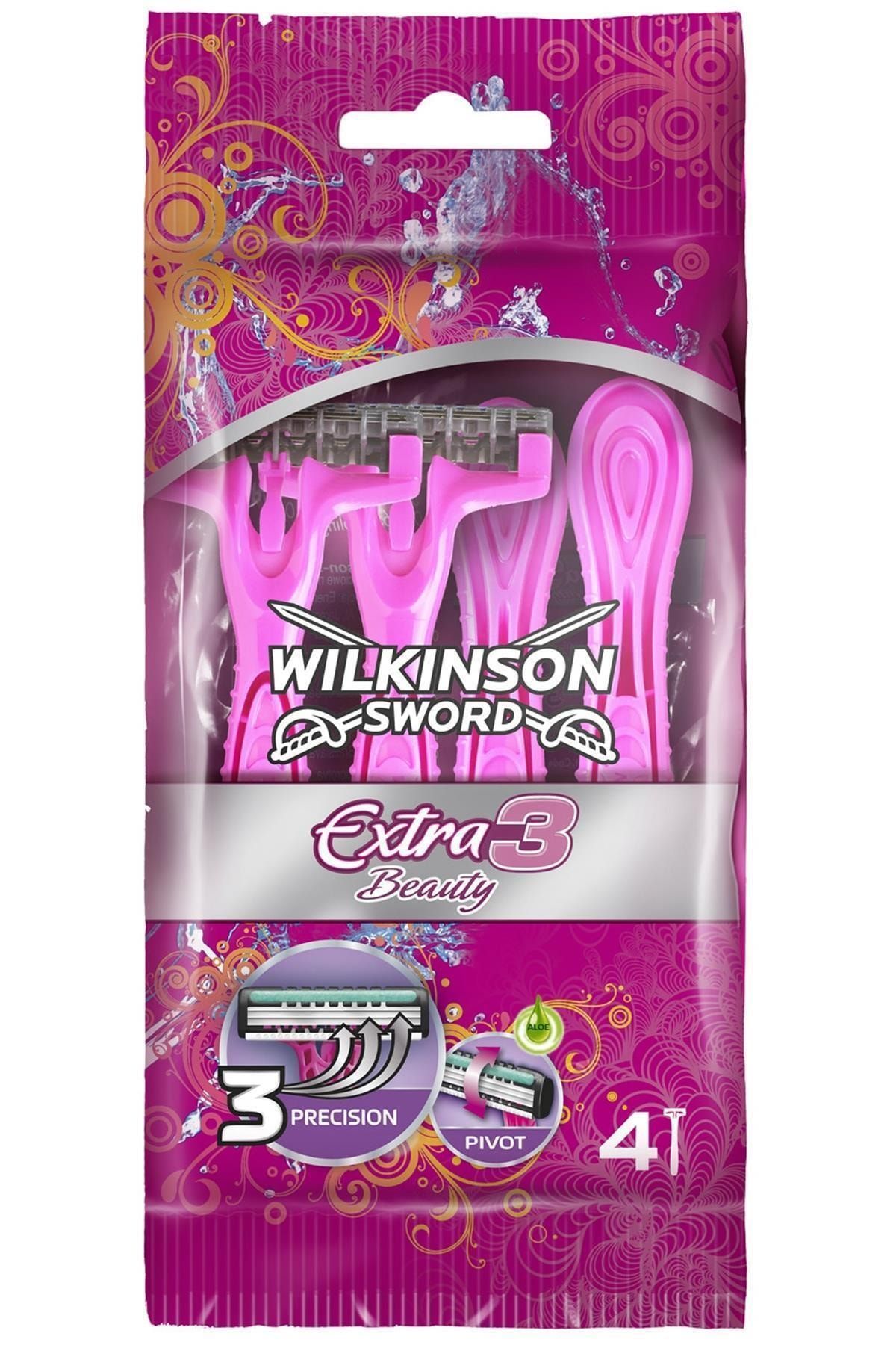 Wilkinson Extra 3 Kullan At Tıraş Bıçağı 4'lü