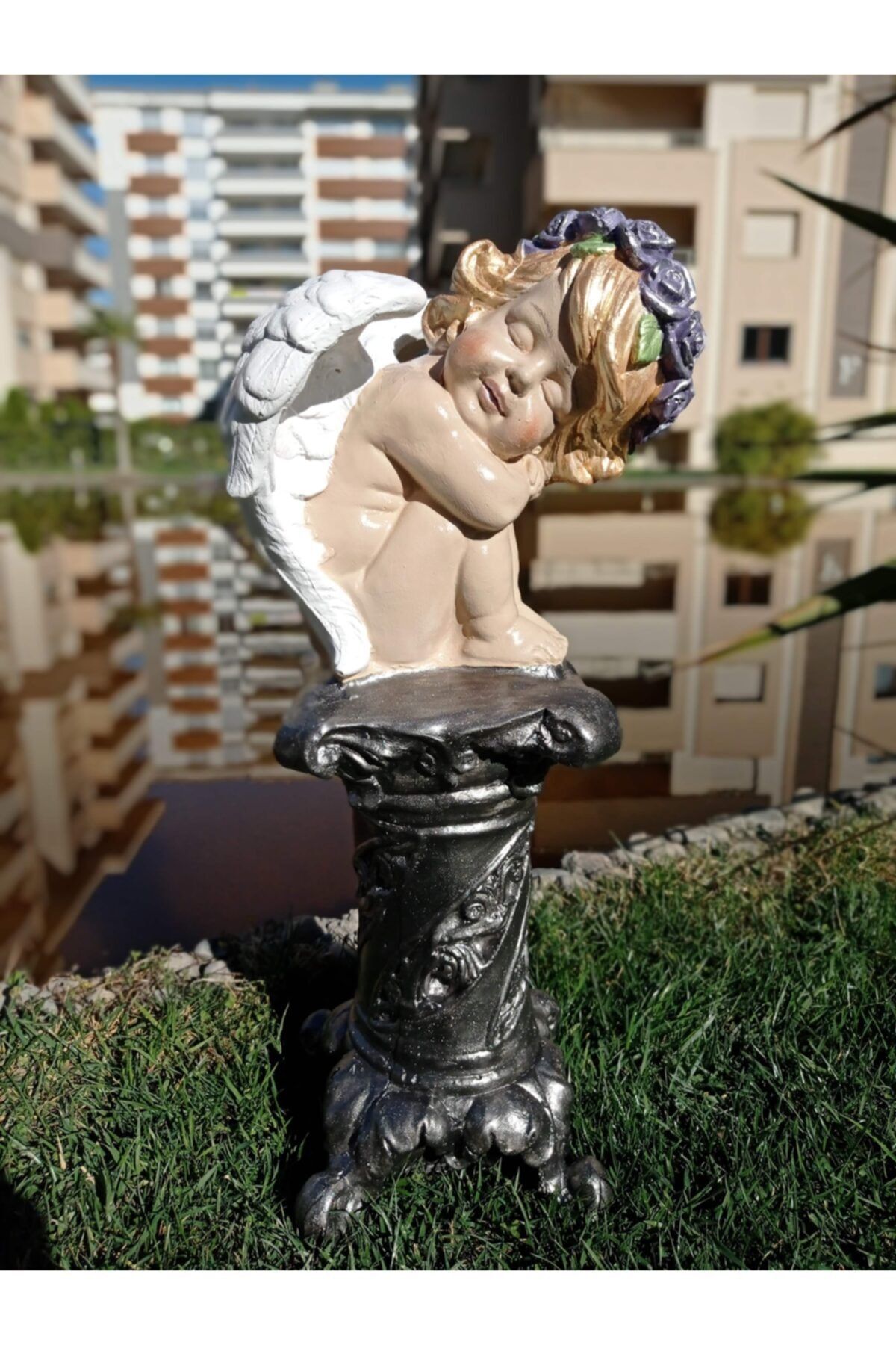BilgeCe hoMe Melek Heykel Melek Kız Heykel