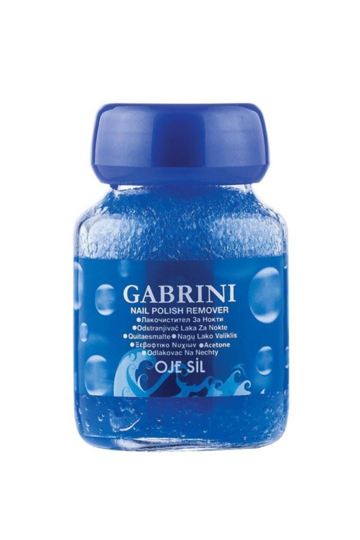 Gabrini Cam Şişe Aseton Natural