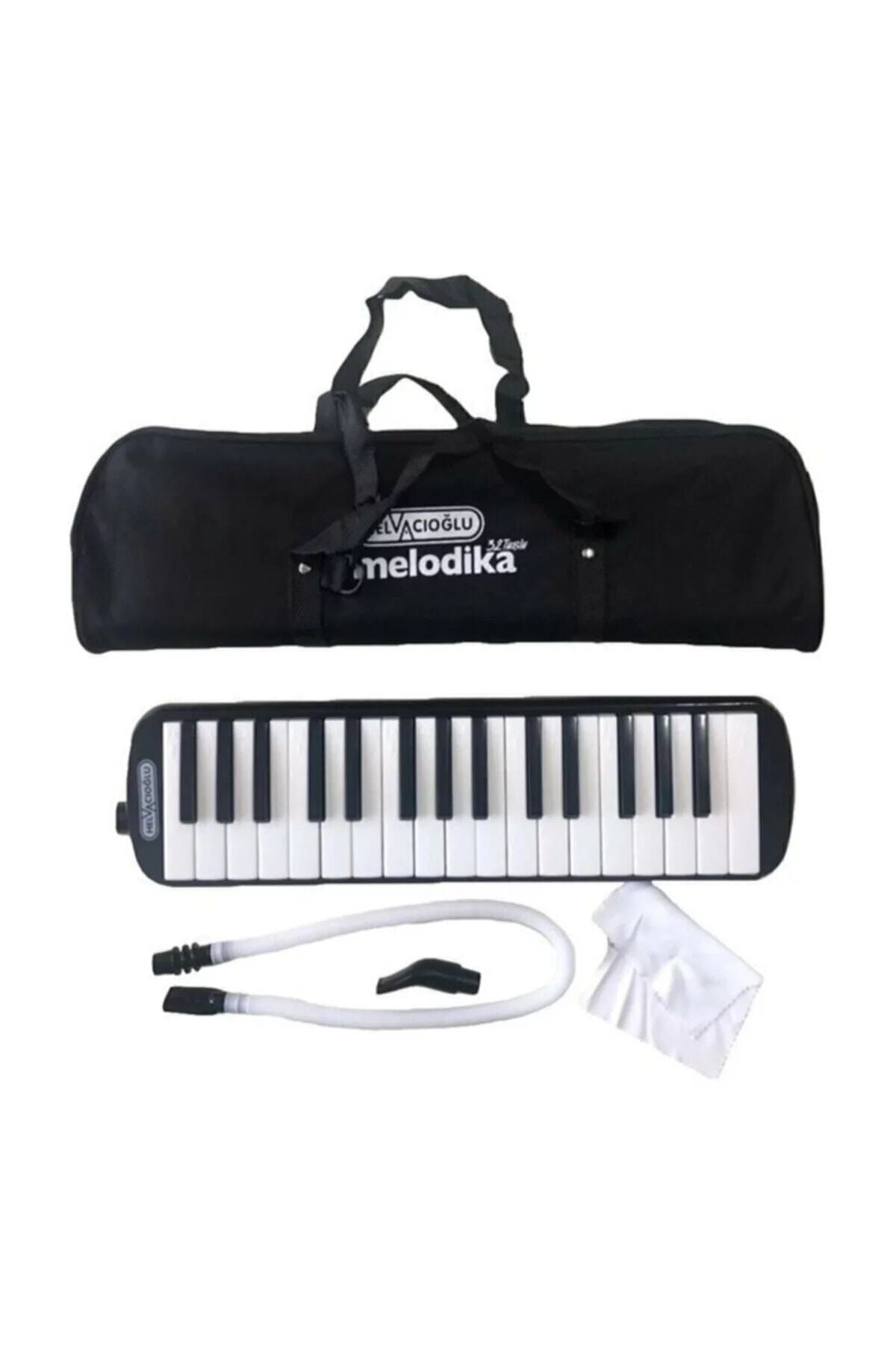 Helvacıoğlu 32tuşlu Melodika Siyah