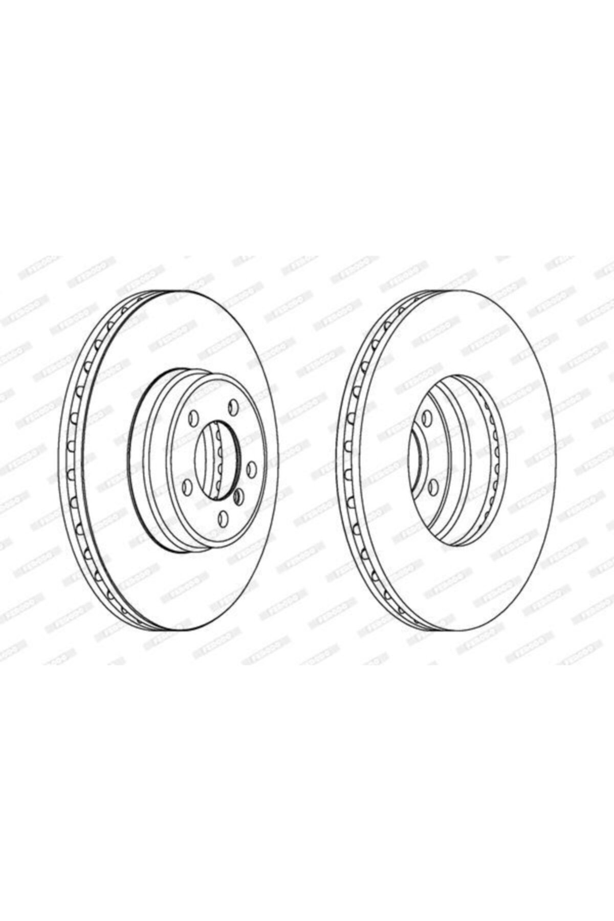 ÖZGÜÇYEDEK On Fren Dıskı Land Rover Range Iıı 3.0 Td6 344mm