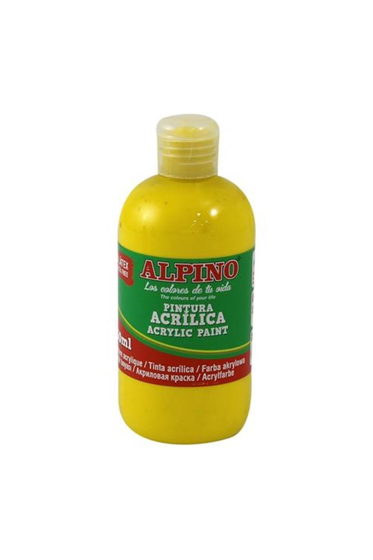 Dolphin Alpino Dv-021 Akrilik Boya Sarı 250 ml