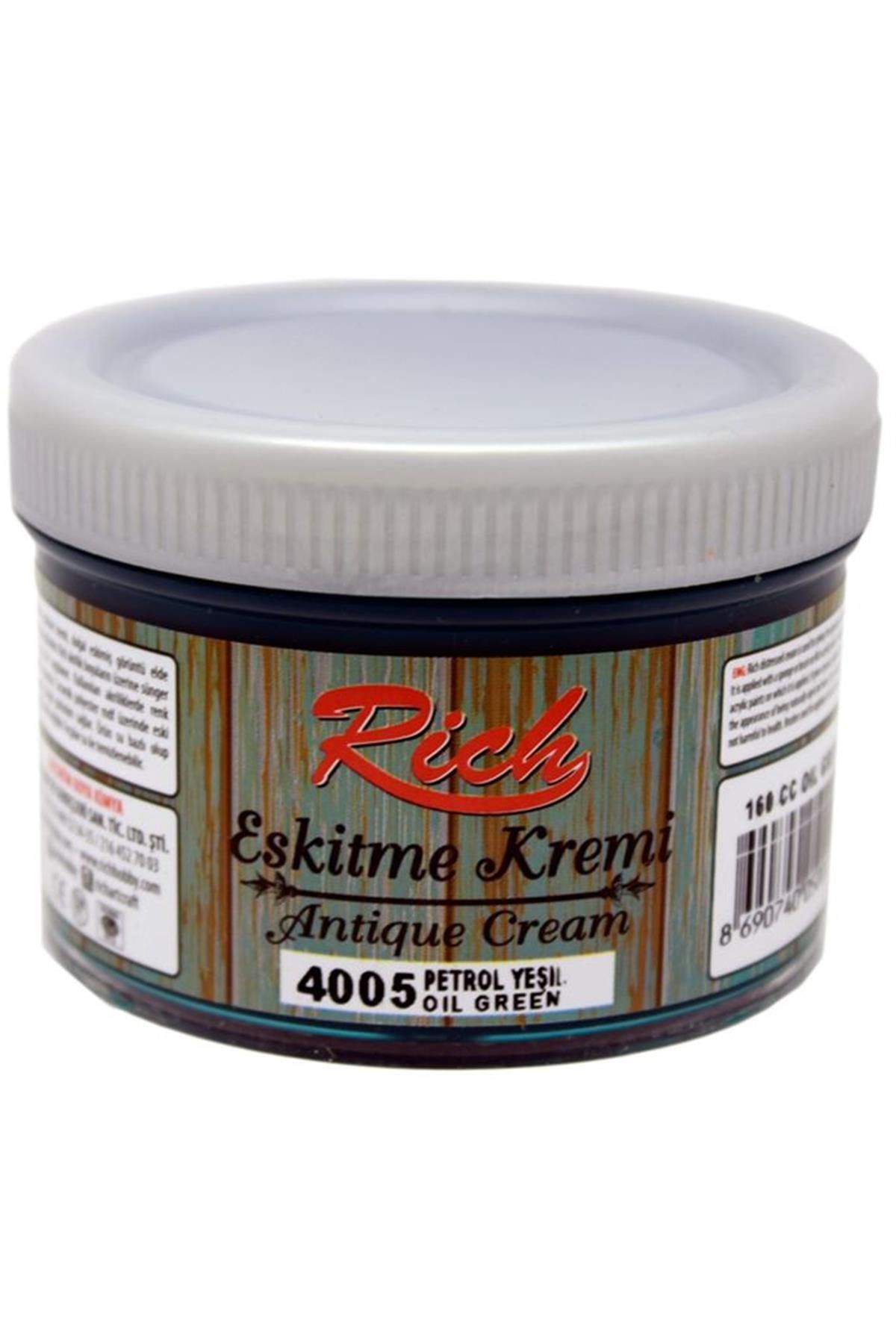 Rich Eskitme Kremi 4005 Petrol Yeşil 160cc