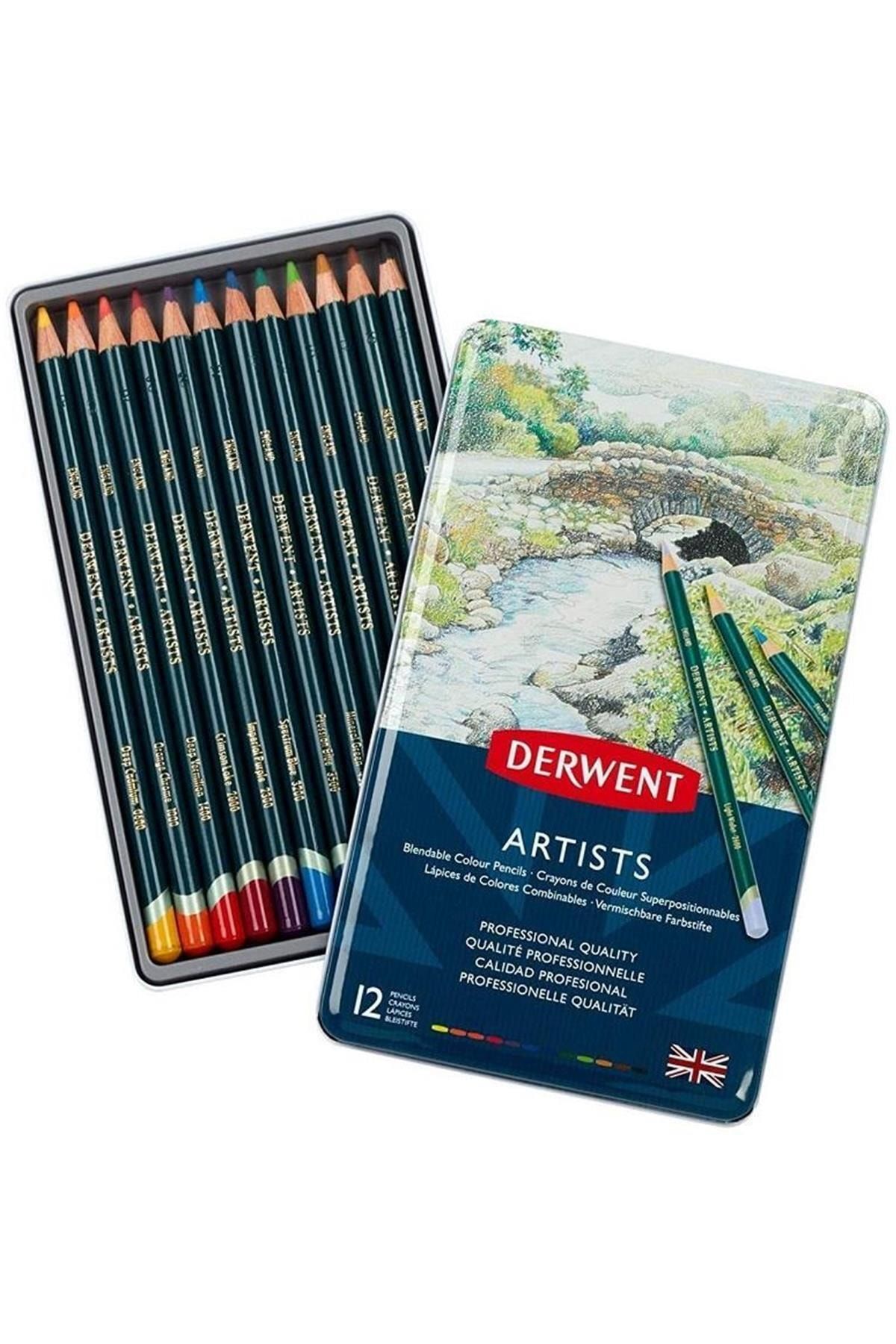 Derwent Artıst 12 Li Kuru Boya Kalemi Dw32092 Kategori: Ebru Seti