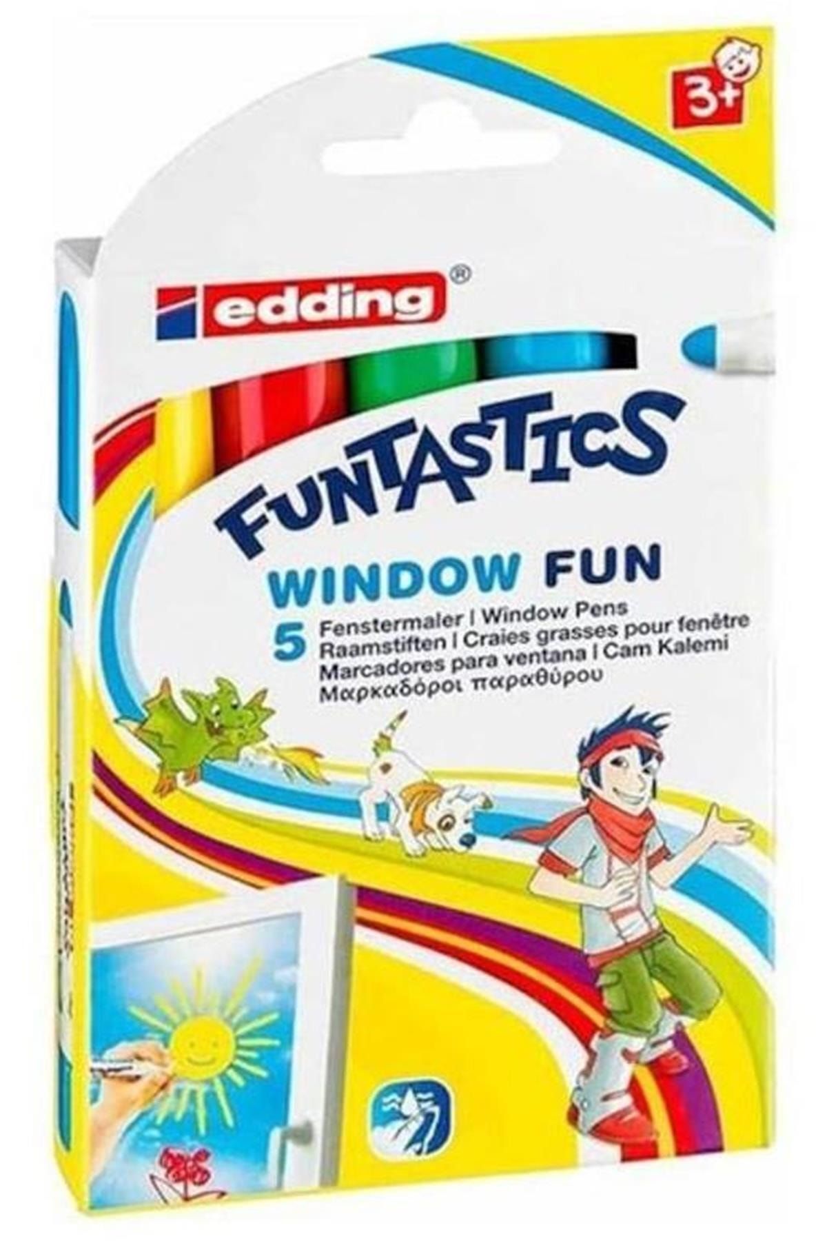 Edding Funtastics Cam Kalemı 5 Li Set Ed16k599