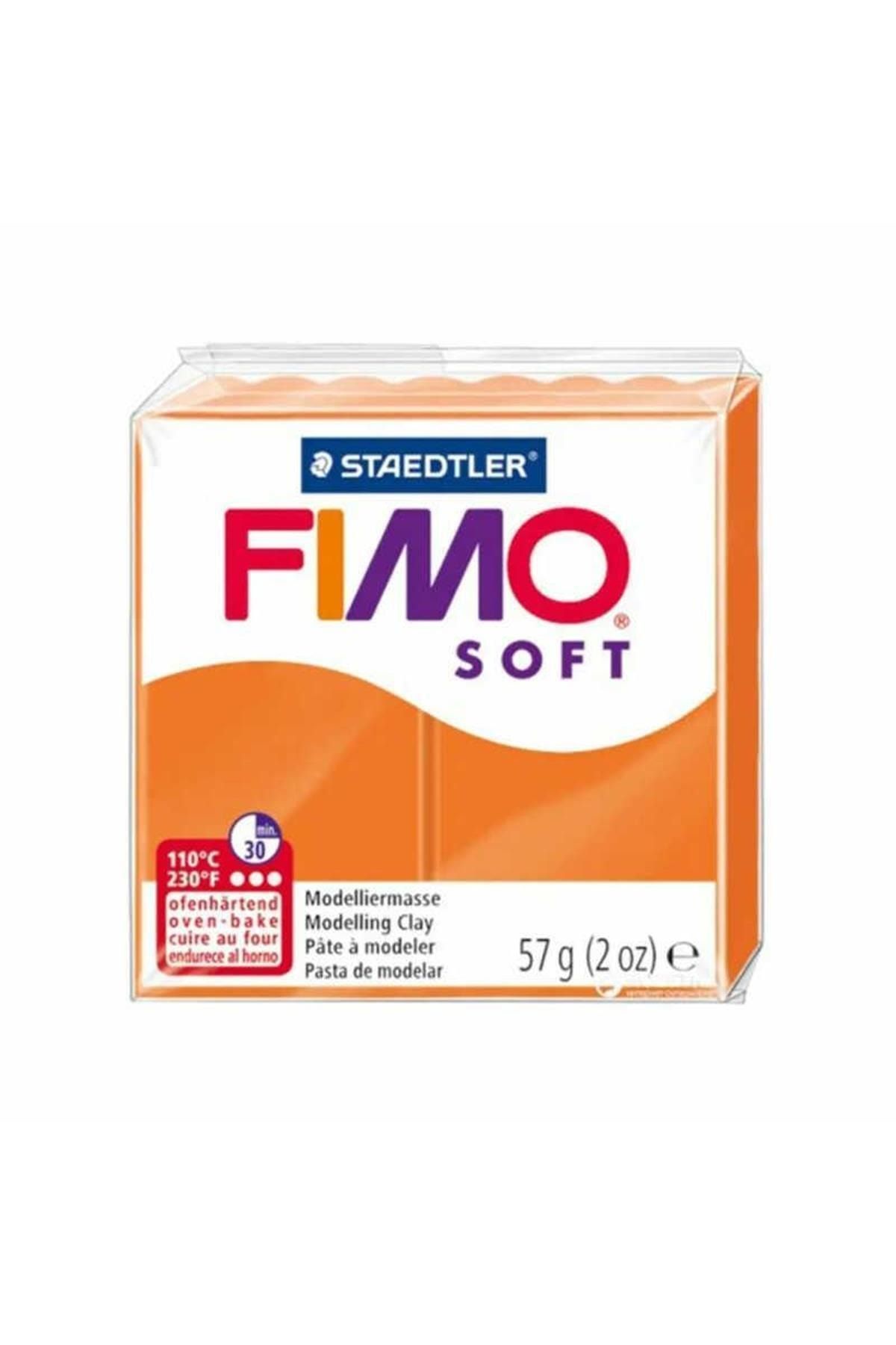 Staedtler Fimo Soft Polimer Kil 57gr. Mandalina 8020-42