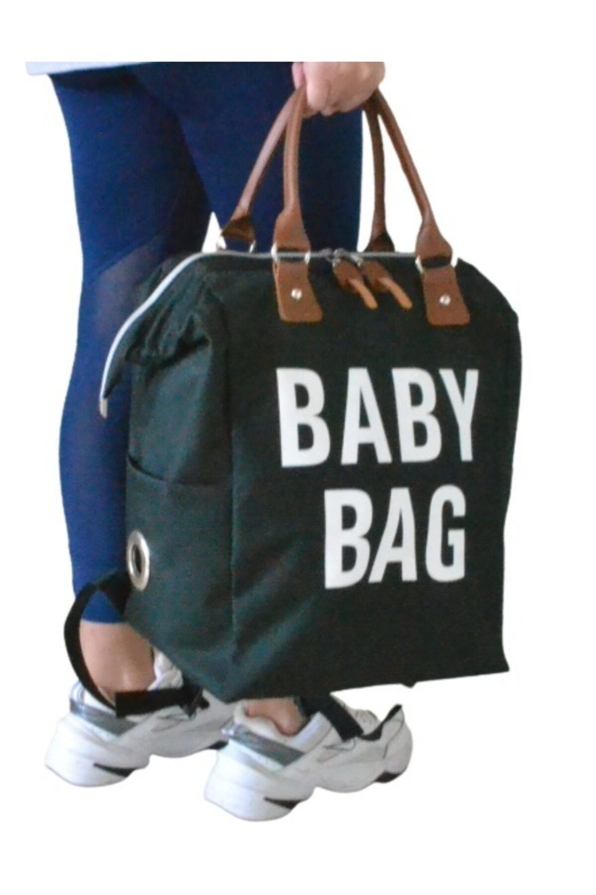 my PİOGGİA 2 Li Set Mommy Bag Siyah Anne Bebek Baby Bakım Ve Mommy Kadın Ve Keçe Çok Amaçlı Organizer
