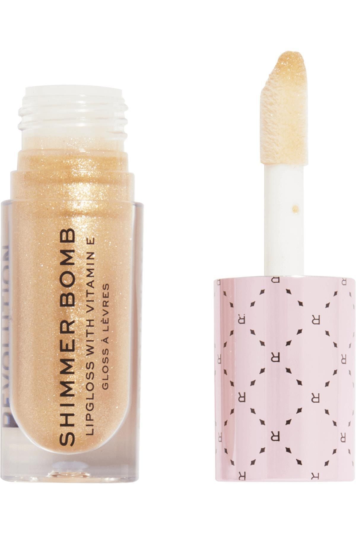 Revolution Soft Glamour Shimmer Bomb Lip Gloss Glistening