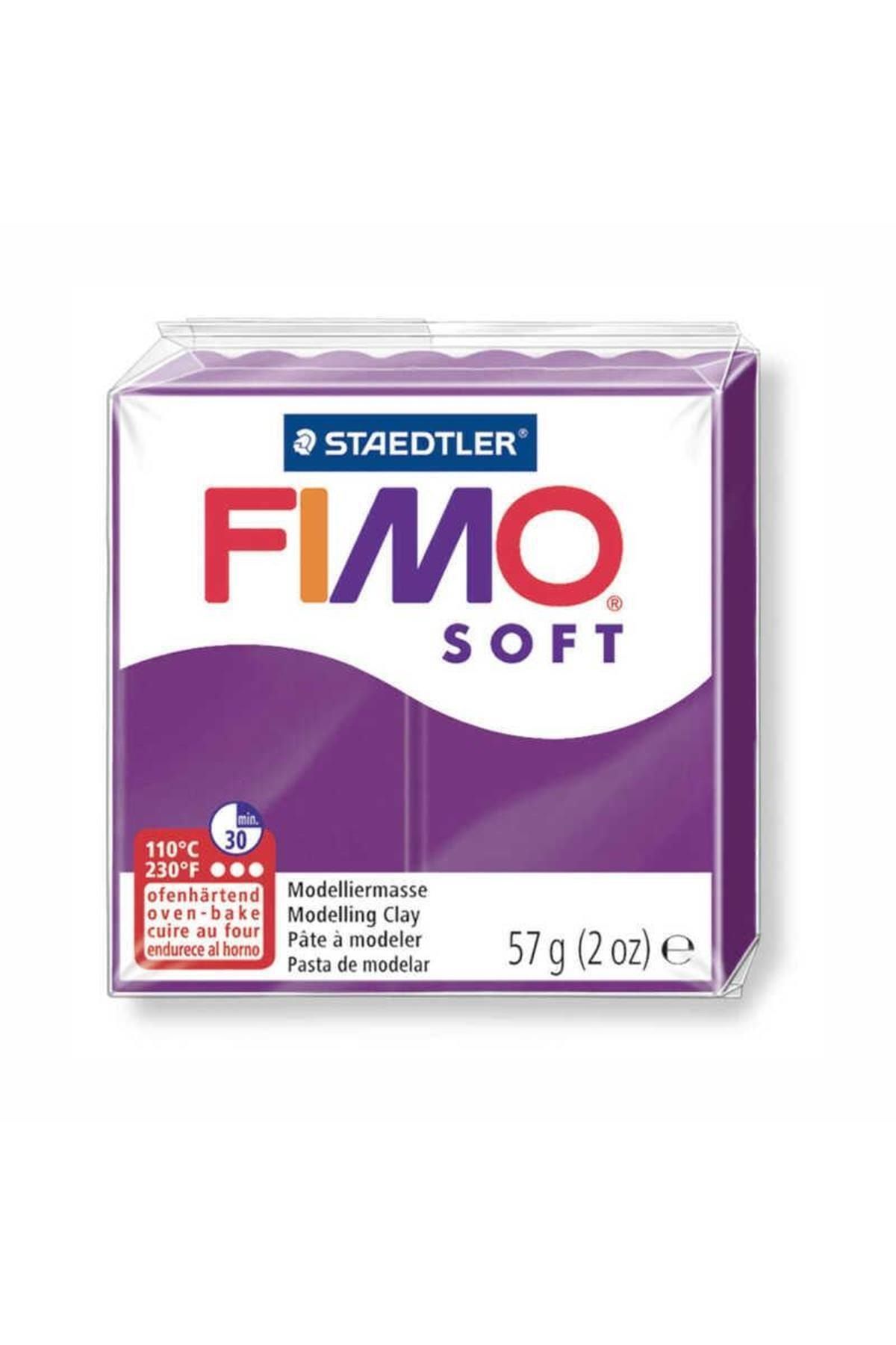 Staedtler Fimo Soft Polimer Kil 57gr Mor 8020-61