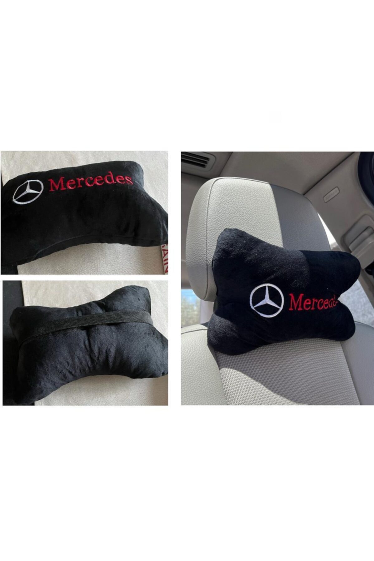 Schulzz Mercedes Premium Lux Boyun Minder Yastık
