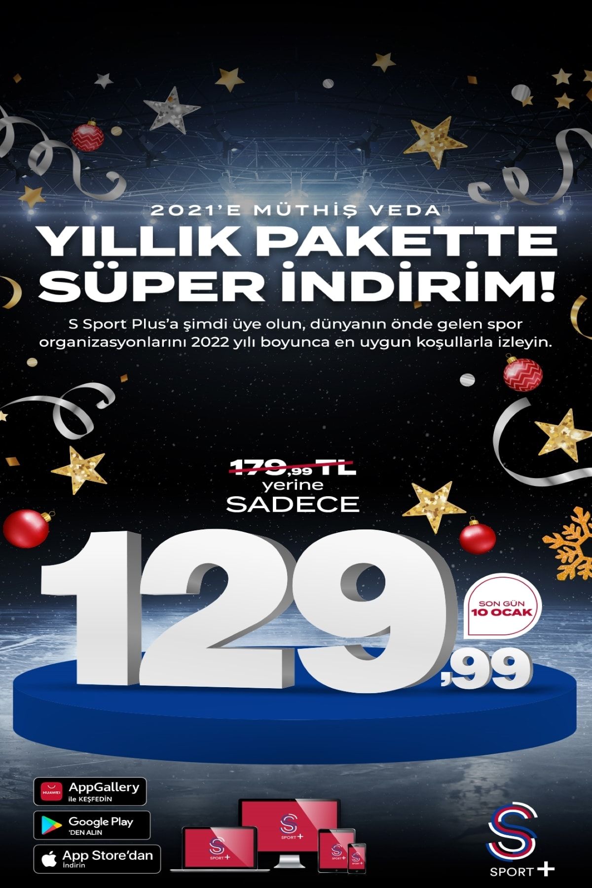 S Sport Plus 1 Yıllık Paket
