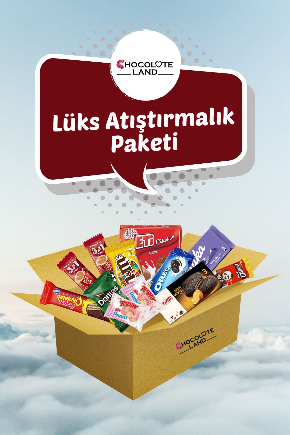 Chocolateland Lüks Atıştırmalık Paketi