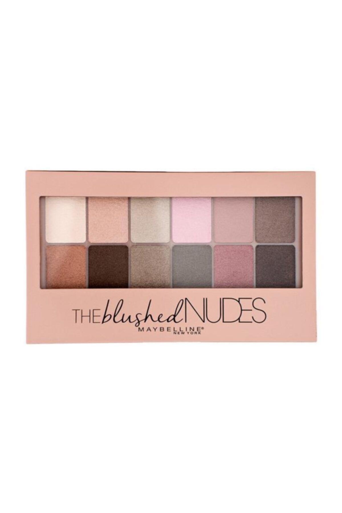 Maybelline New York Maybellıne The Blushed Nudes Eyeshadow Palette Far Paleti 12 Li