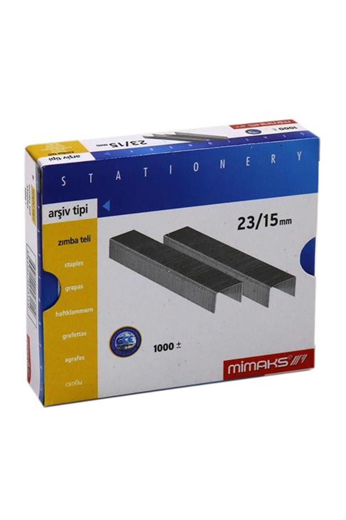 Mimaks 23/15 Zımba Teli 1000li