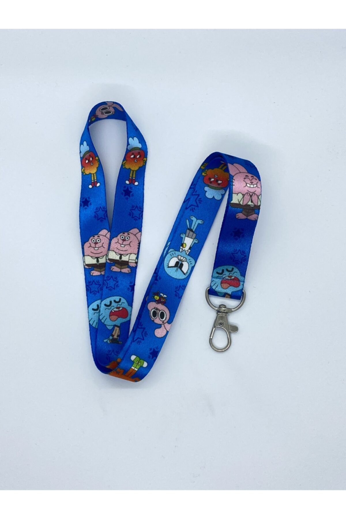 Sağlıkçı Shopping Gumball Temalı Boyun Ipi